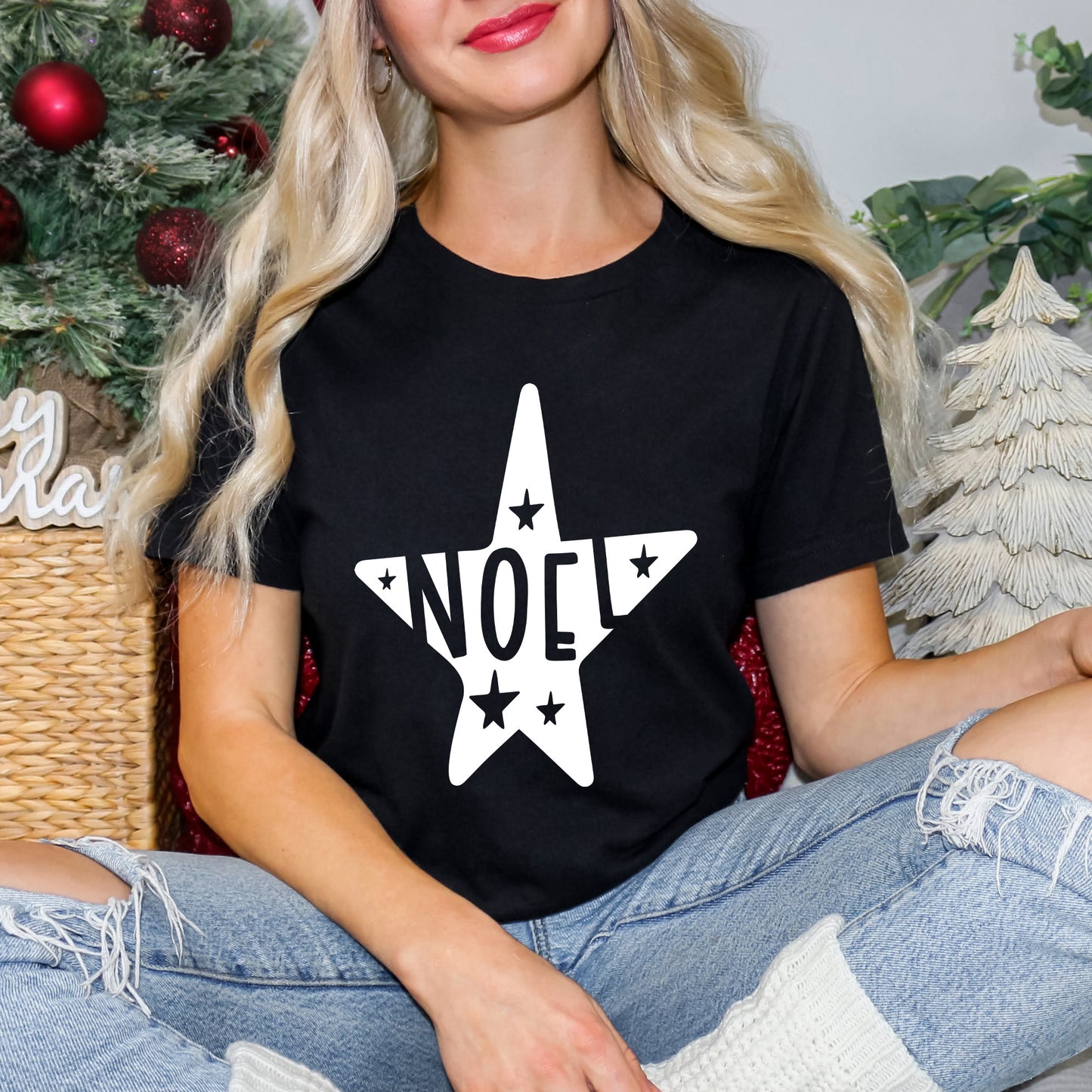 Noel Star | Short Sleeve Crew Neck