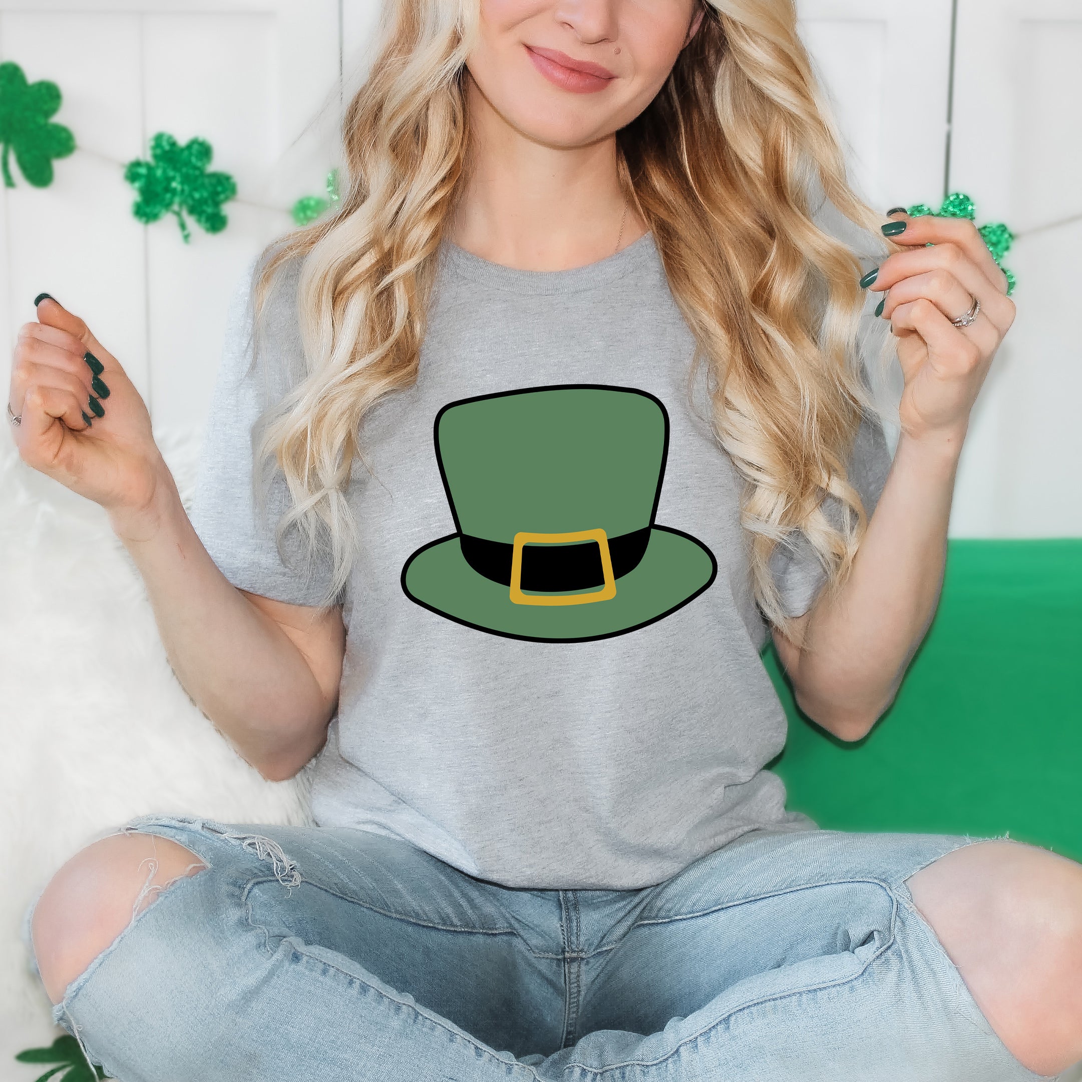Leprechaun Hat | Short Sleeve Graphic Tee