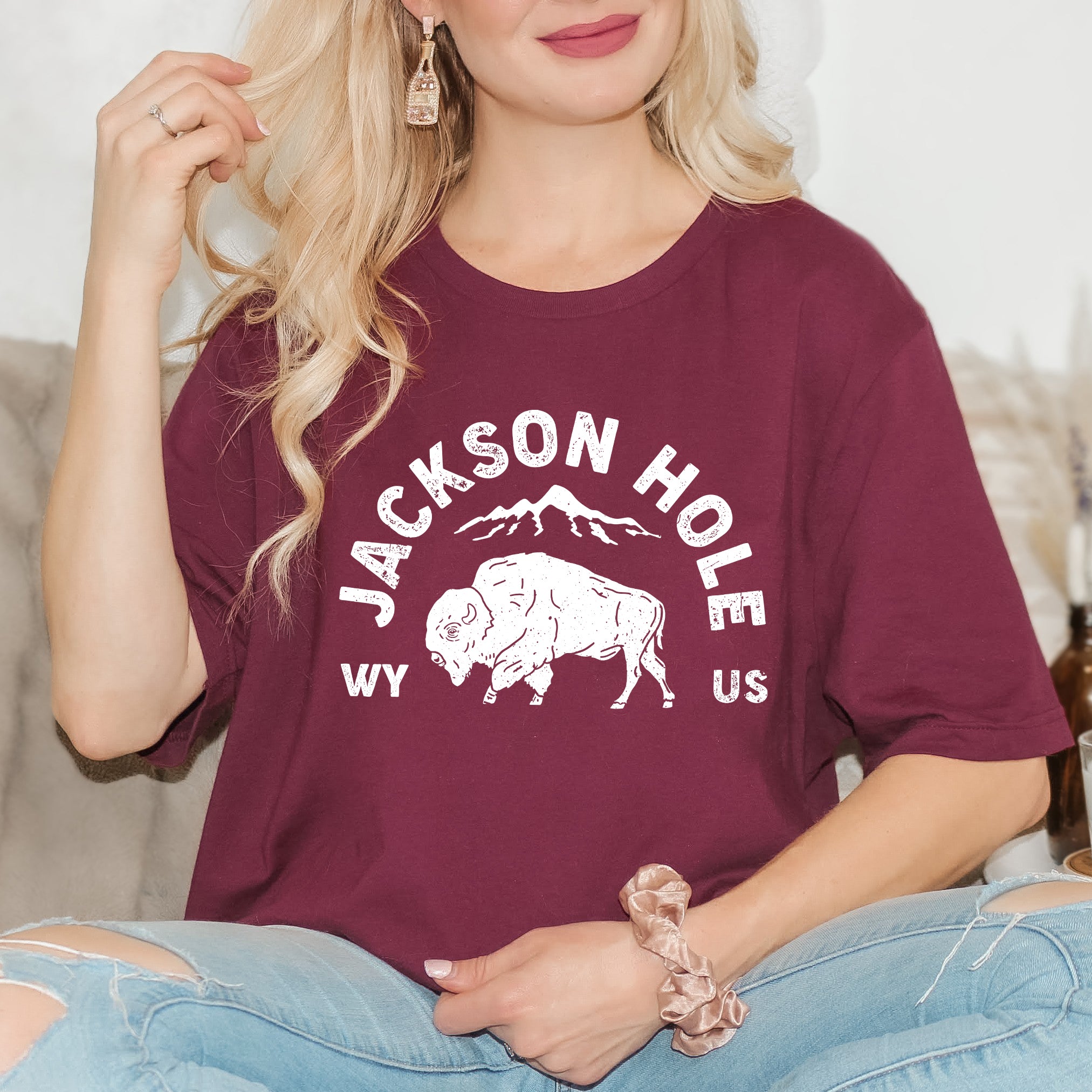 Jackson Hole Mountains | Short Sleeve Graphic Tee