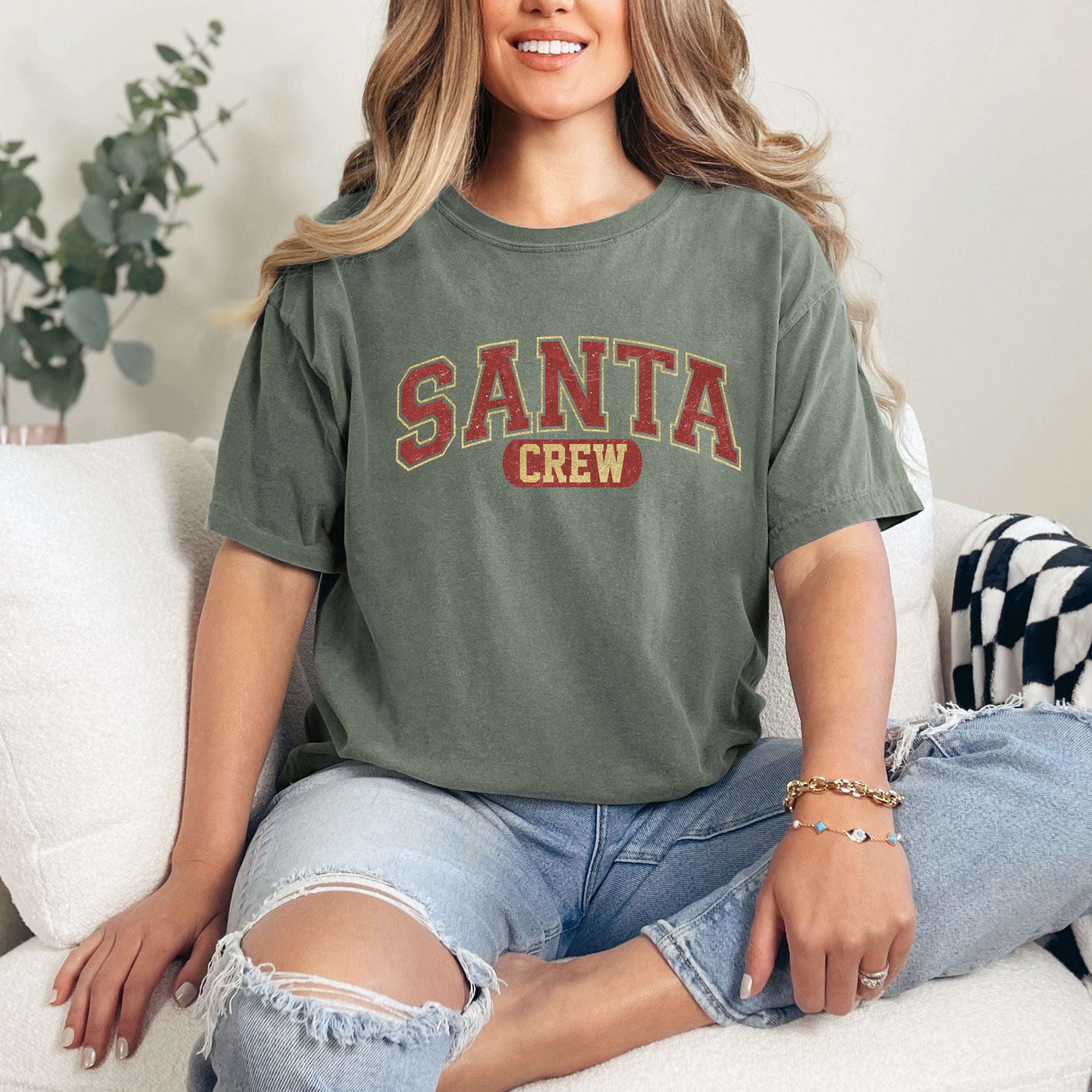 Santa Crew | Garment Dyed Tee