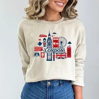 London Collage | Sweatshirt