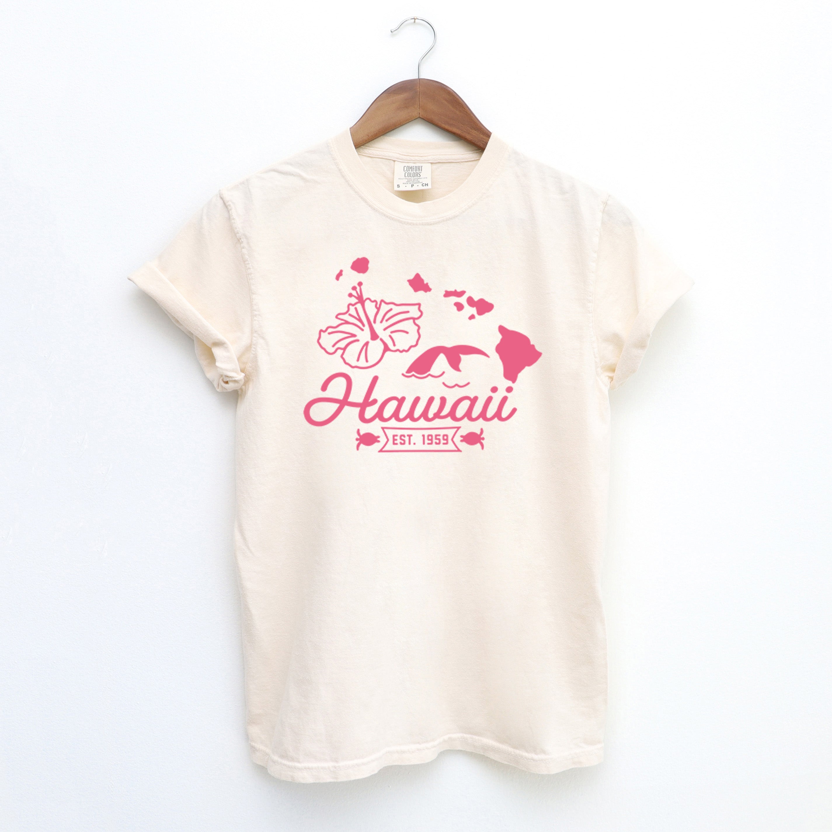 Hawaii Vintage | Garment Dyed Short Sleeve Tee