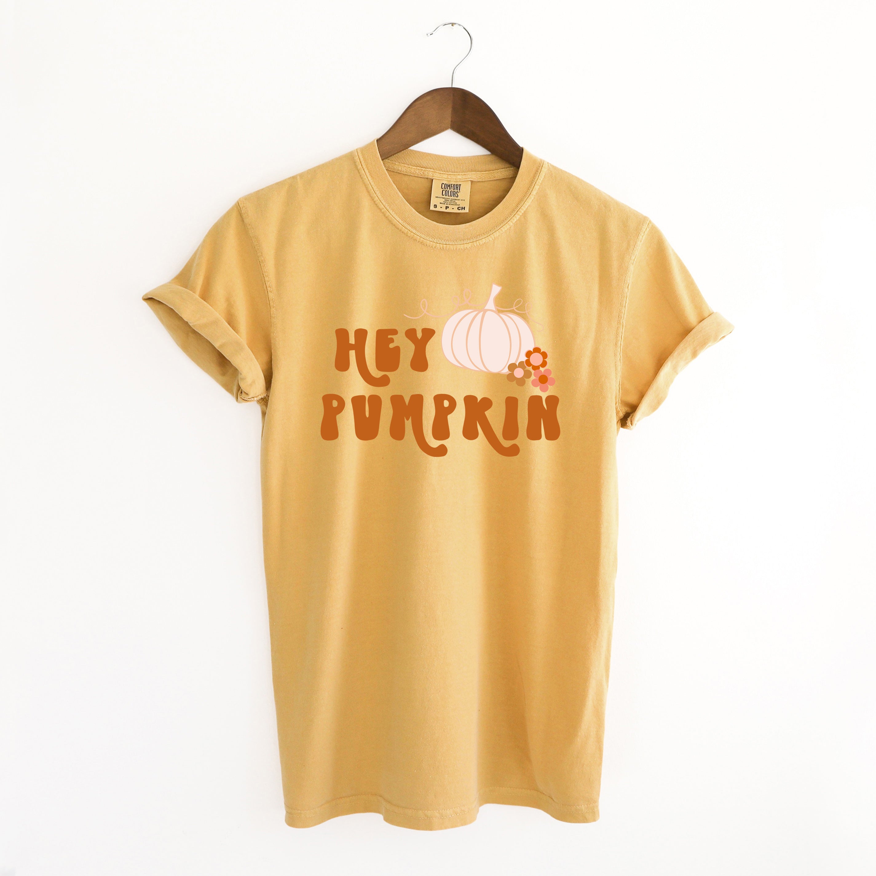Hey Pumpkin Colorful | Garment Dyed Tee