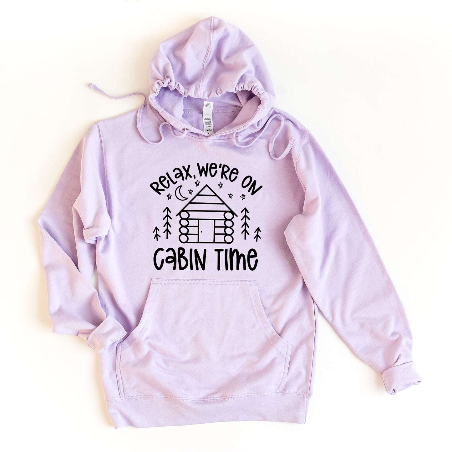 We're On Cabin Time | Graphic Hoodie