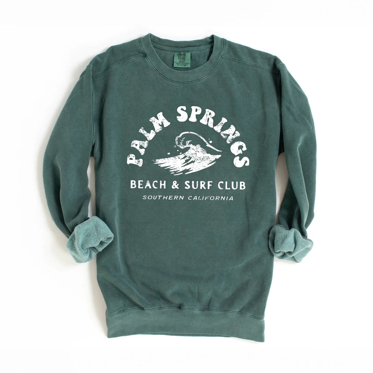Palm Springs Surf Club | Garment Dyed Sweatshirt