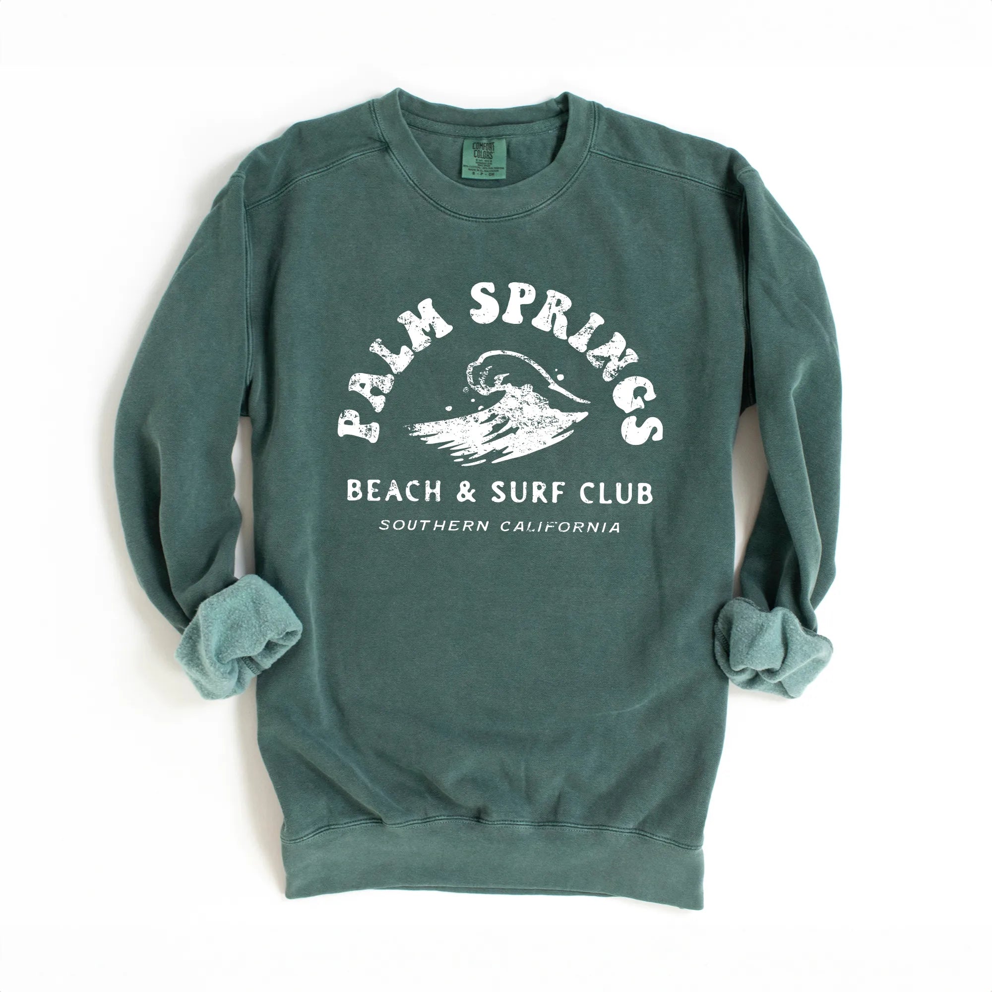 Palm Springs Surf Club | Garment Dyed Sweatshirt