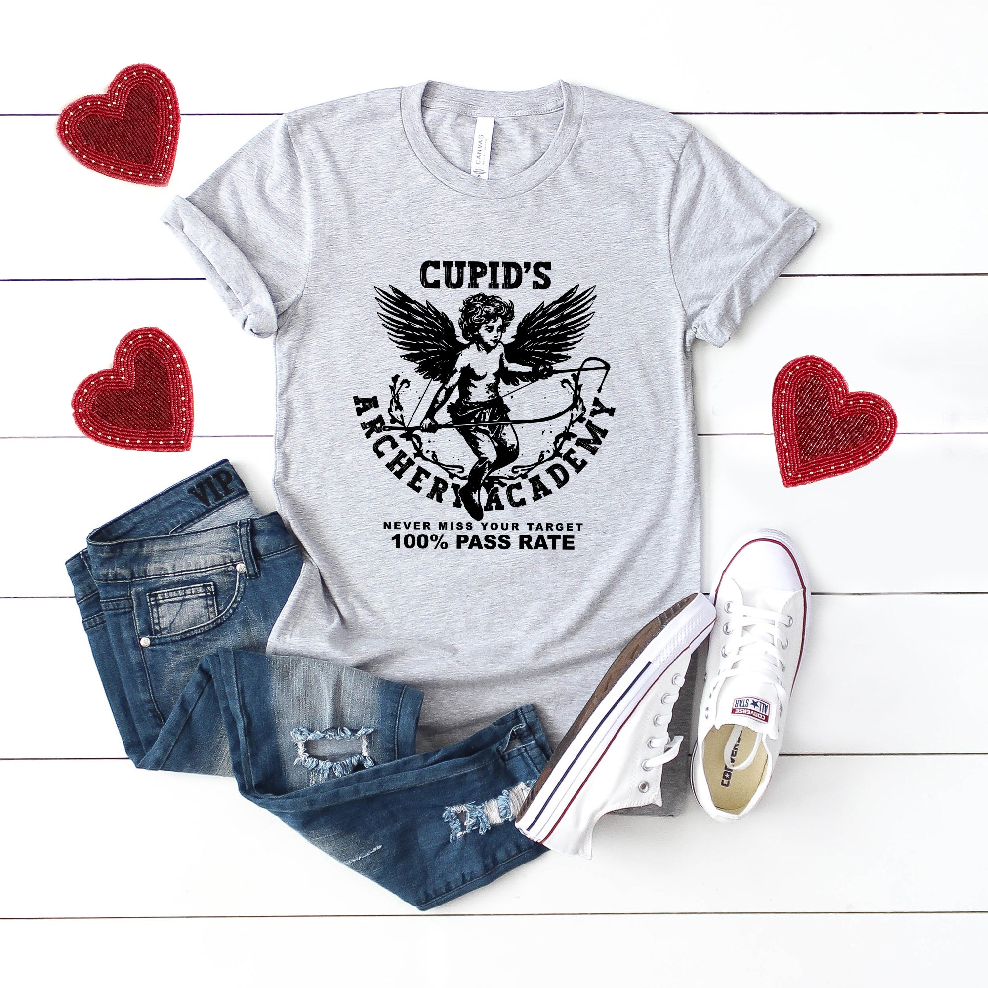 Cupid's Archery Academy | Short Sleeve Crew Neck