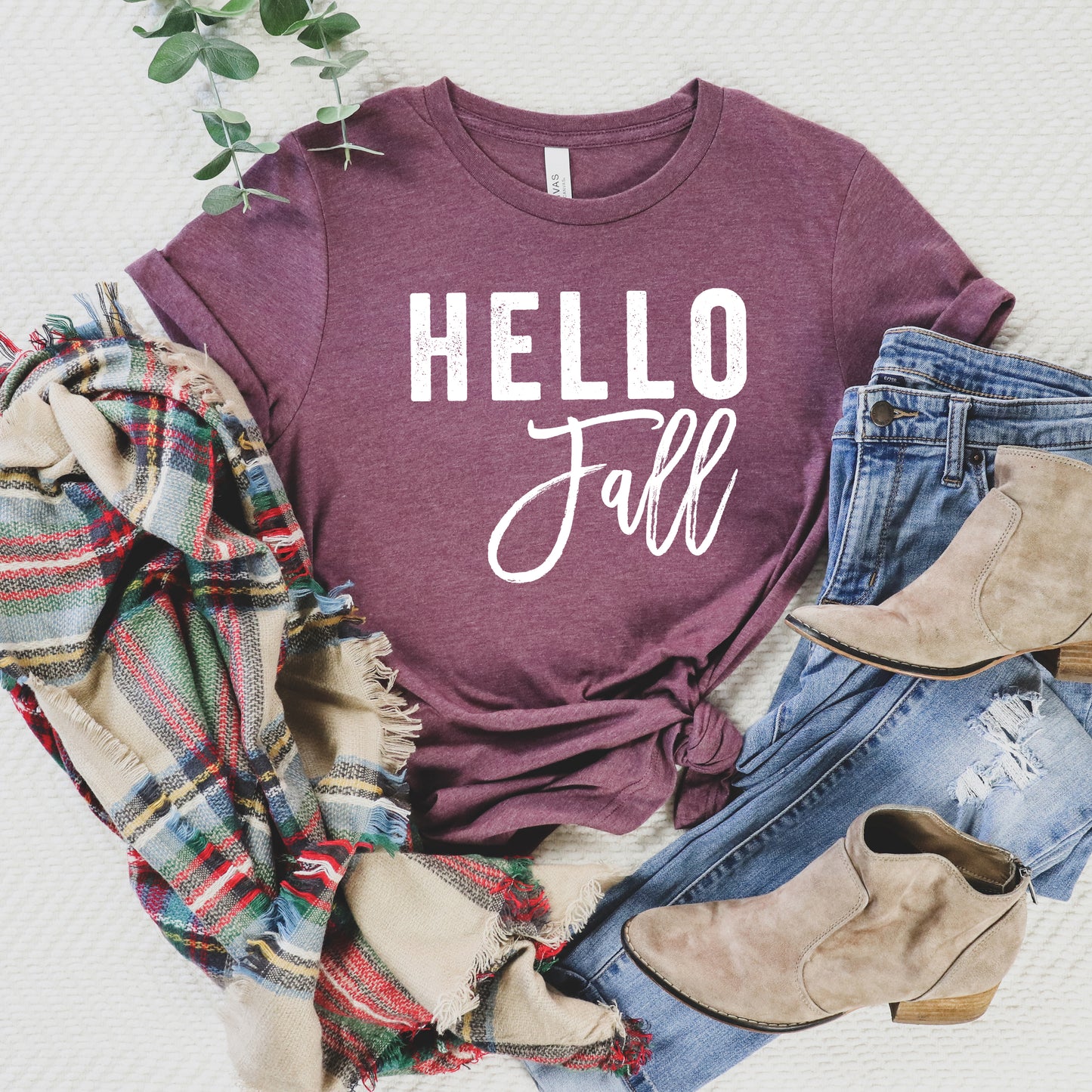 Hello Fall | Short Sleeve Graphic Tee