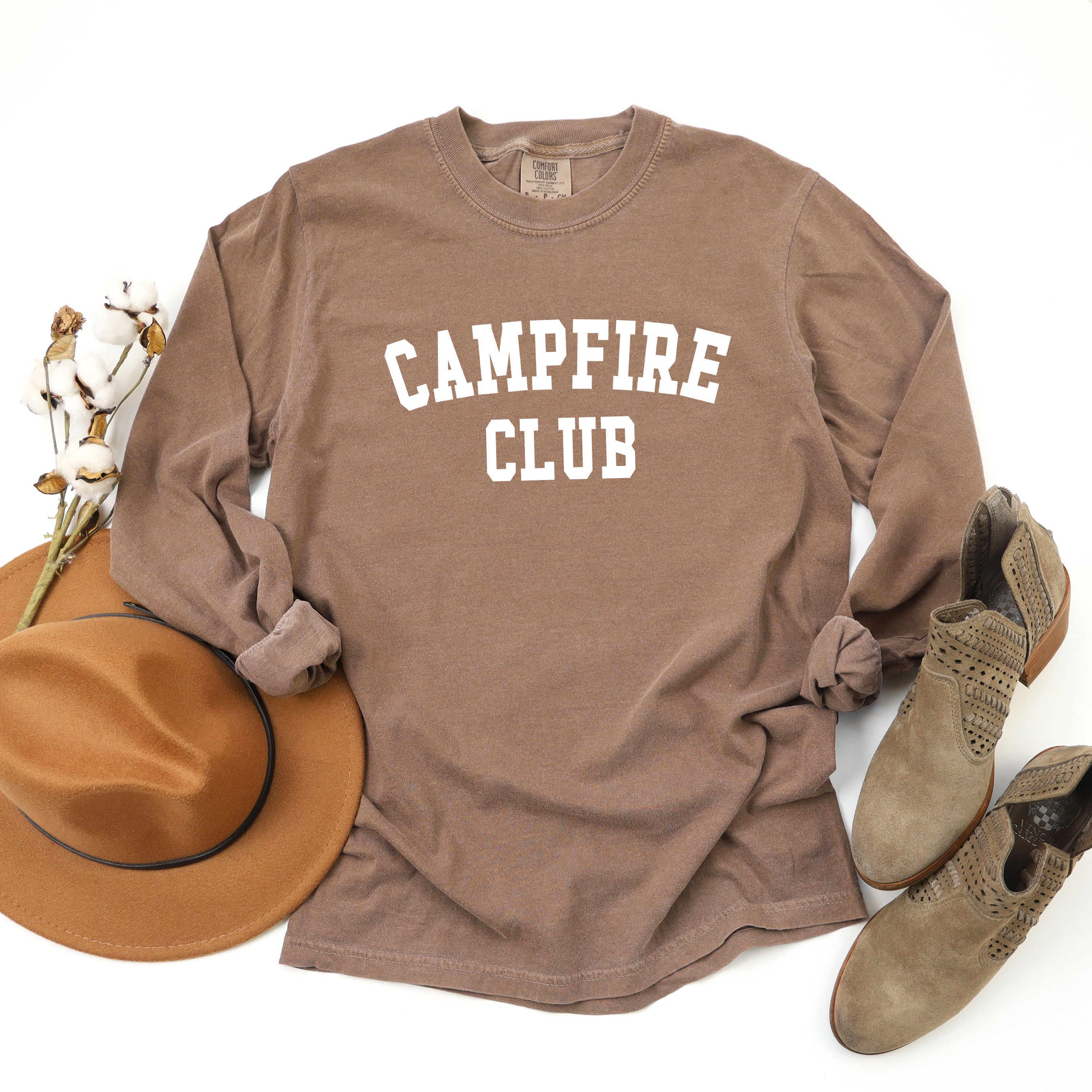 Campfire Club | Garment Dyed Long Sleeve