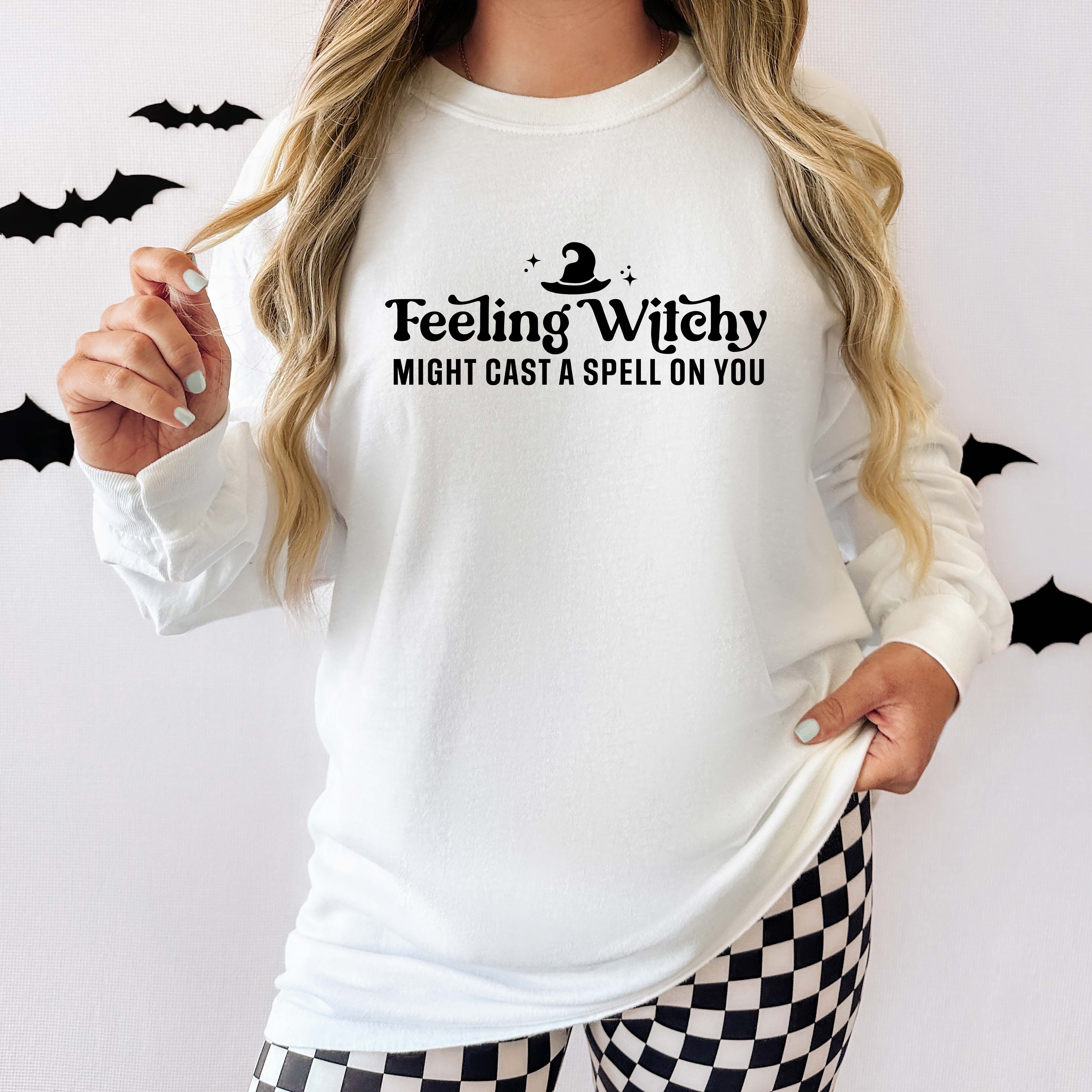 Feeling Witchy | Garment Dyed Long Sleeve