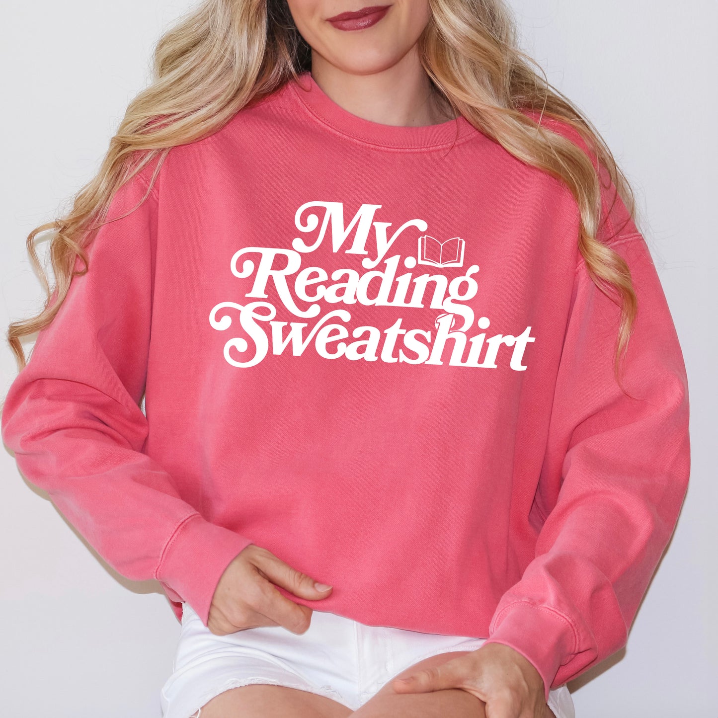 My Reading Sweatshirt | Garment Dyed Sweatshirt