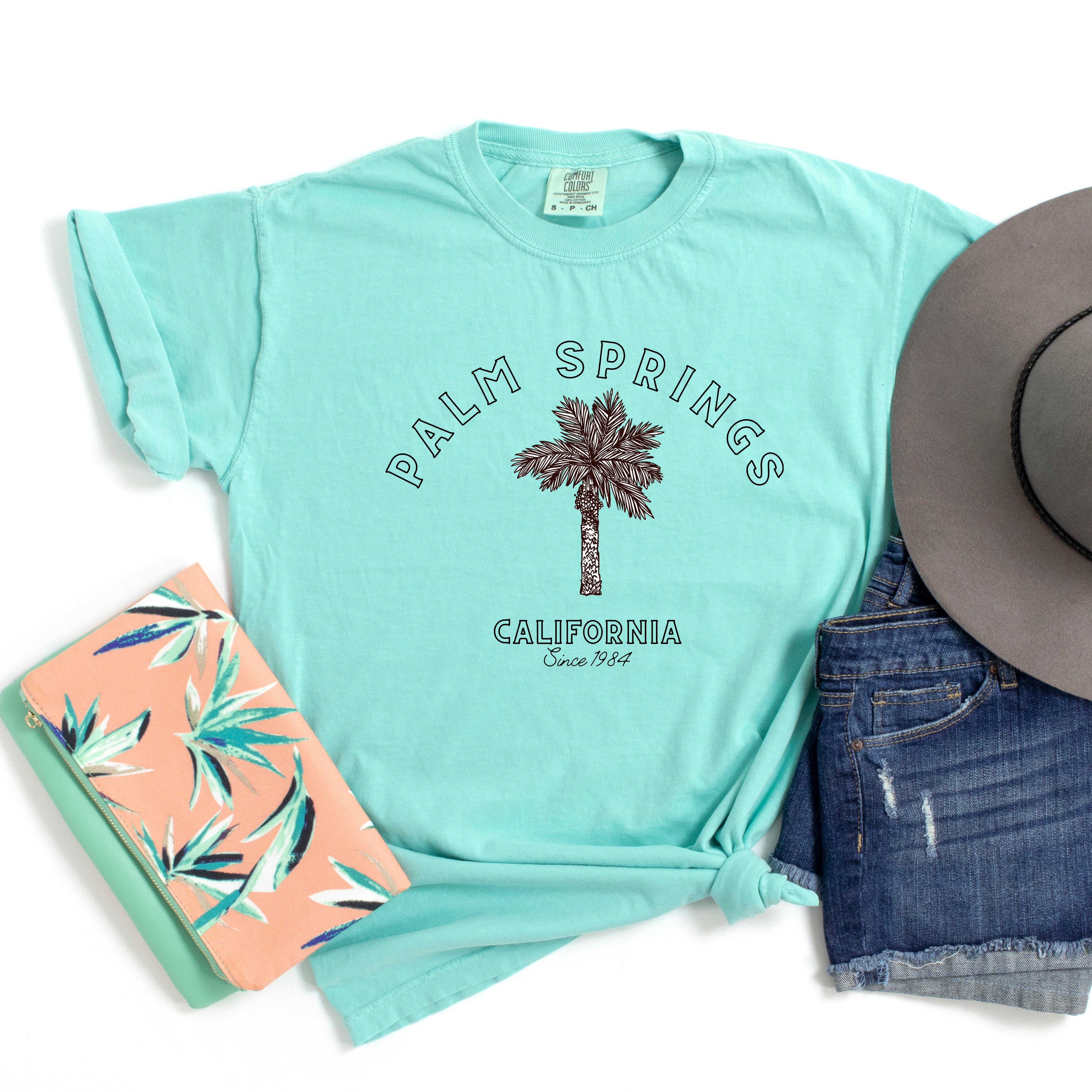 Palm Springs California | Garment Dyed Short Sleeve Tee