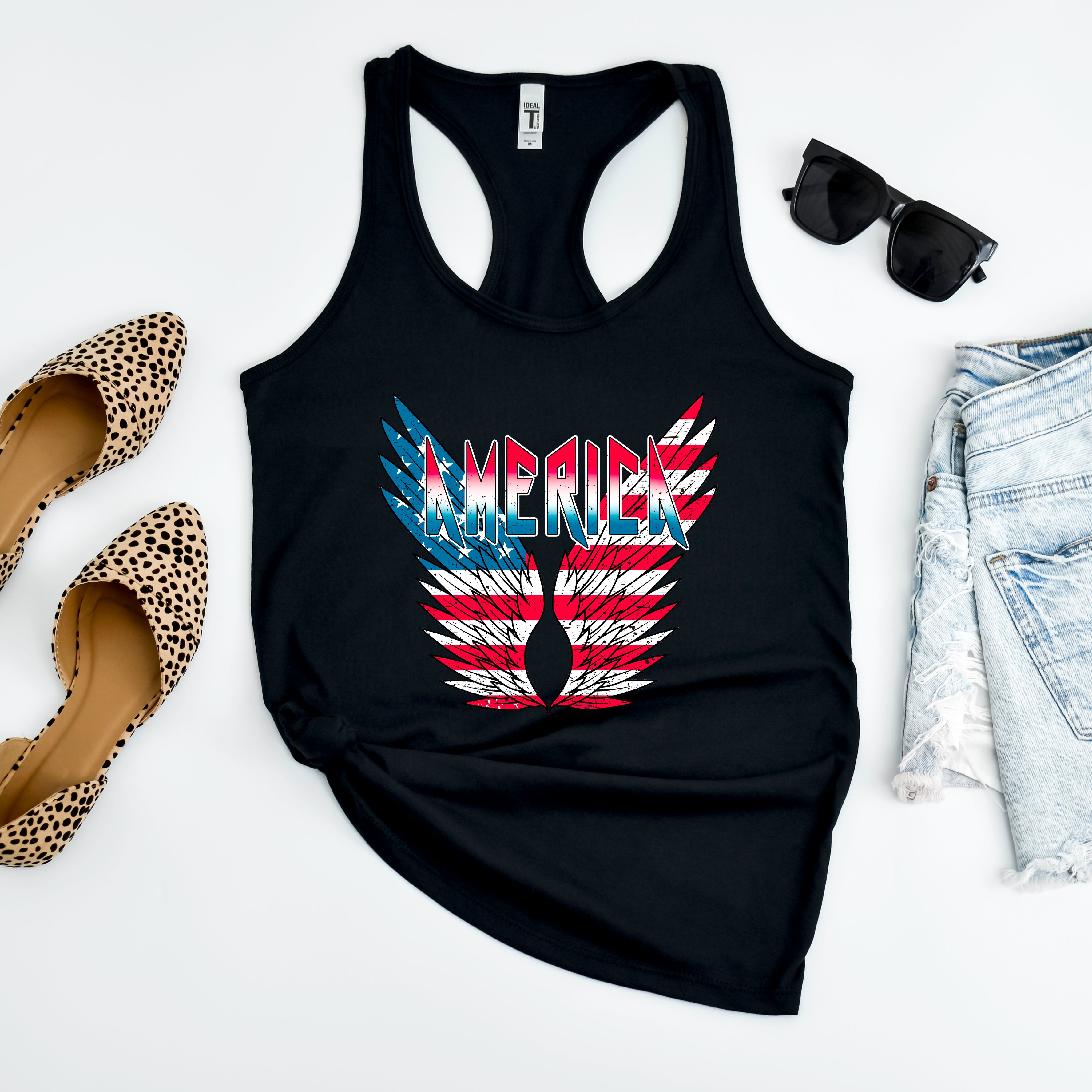 America Wings | Racerback Tank