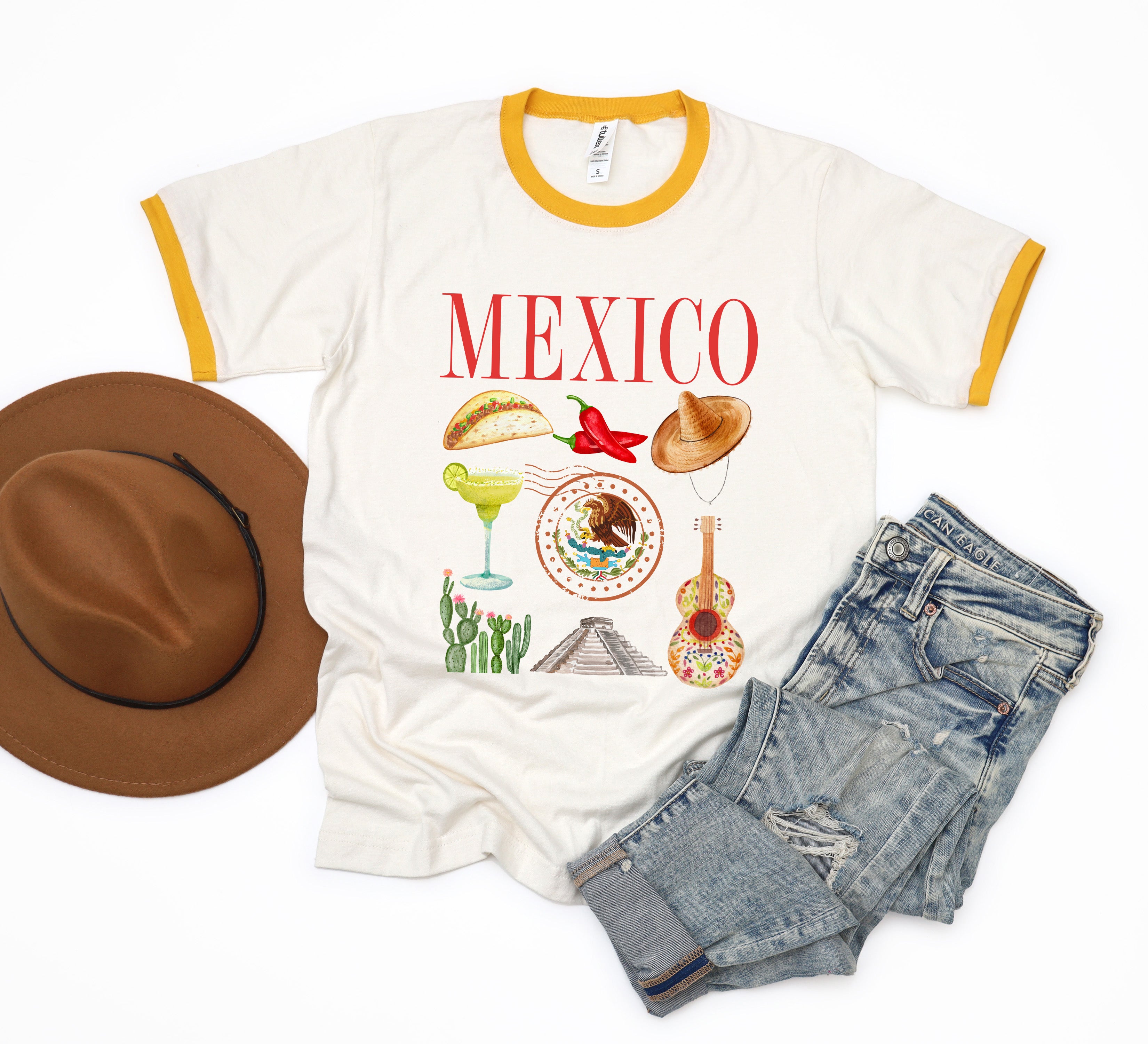 Mexico Travel Collage | Ringer Tee