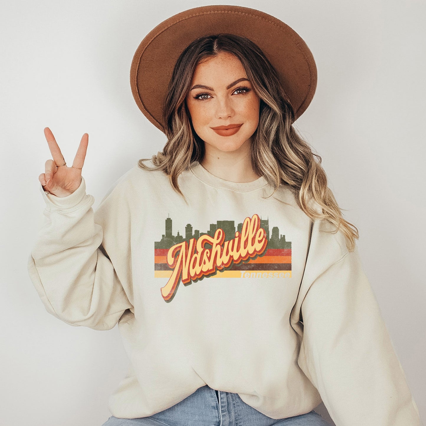 Nashville Stripes | Sweatshirt