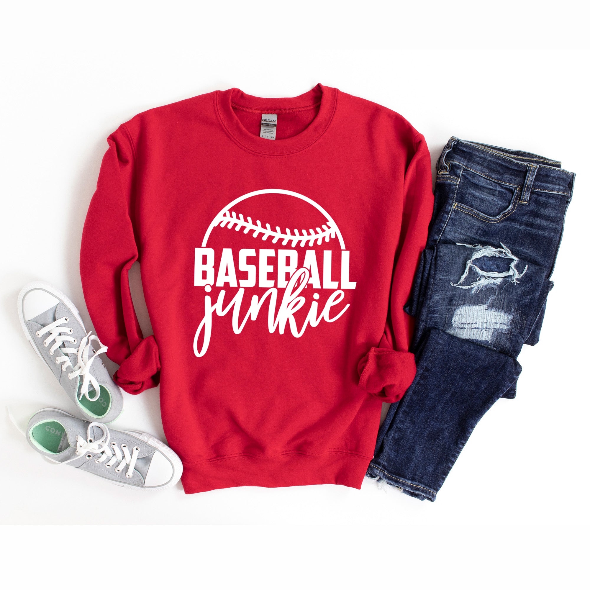 Baseball Junkie | Sweatshirt