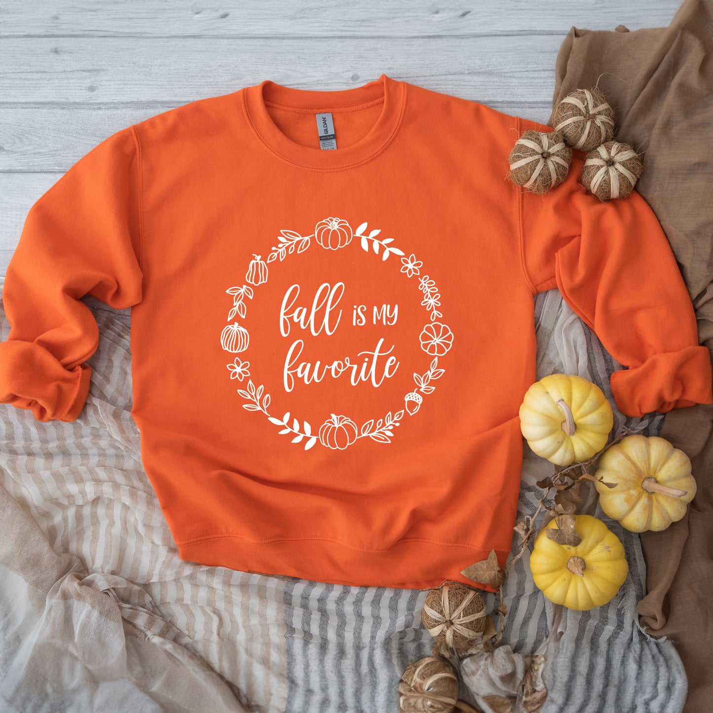 Fall Is My Favorite Circle | Sweatshirt