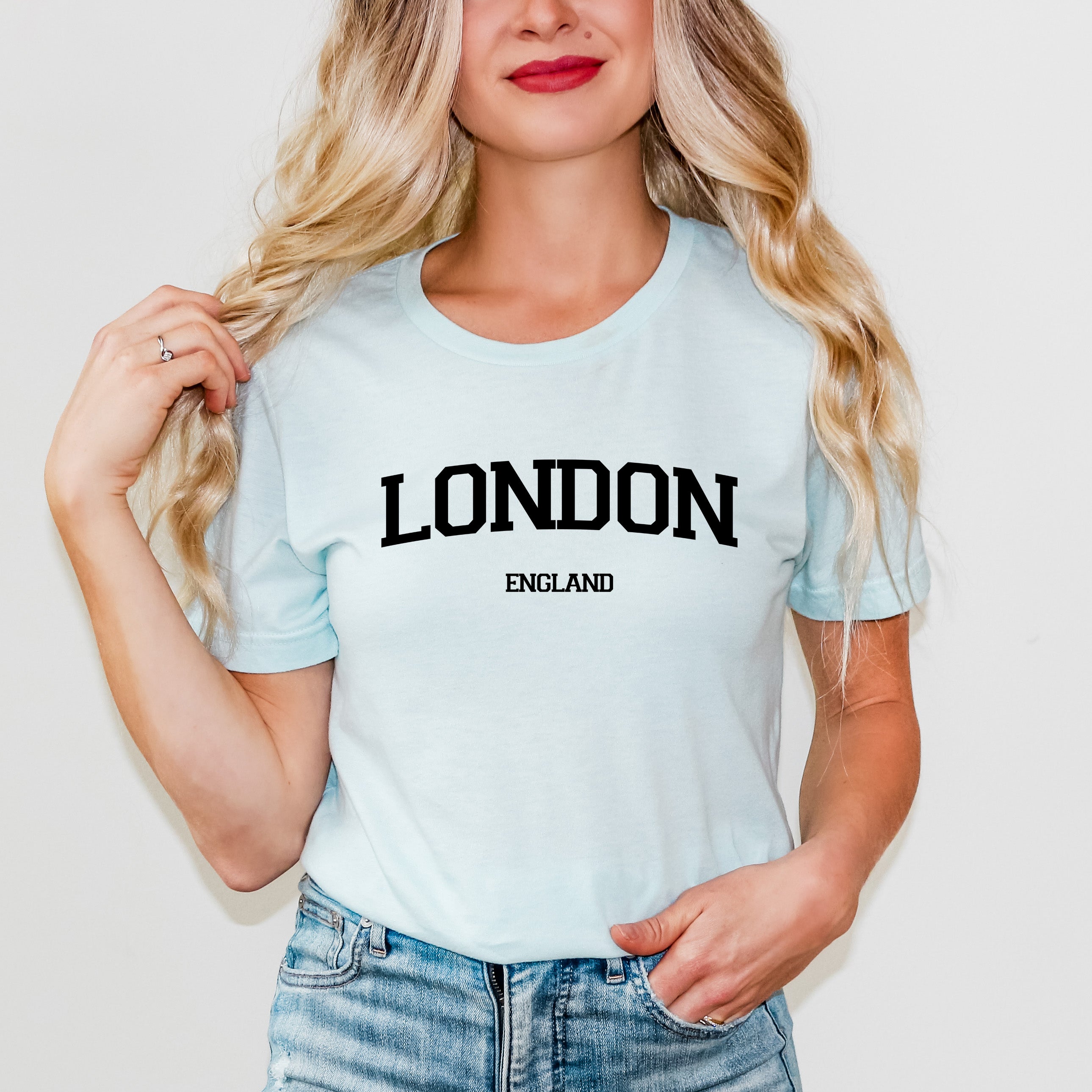 London England Varsity | Short Sleeve Crew Neck