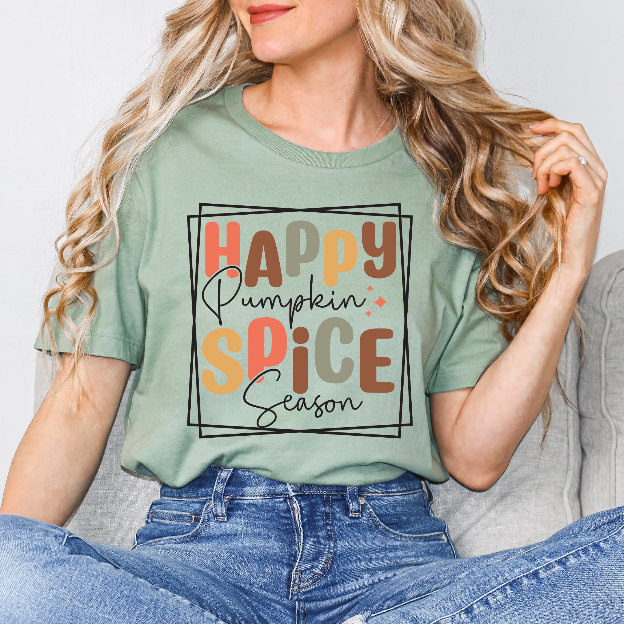 Happy Pumpkin Spice Season | Short Sleeve Crew Neck