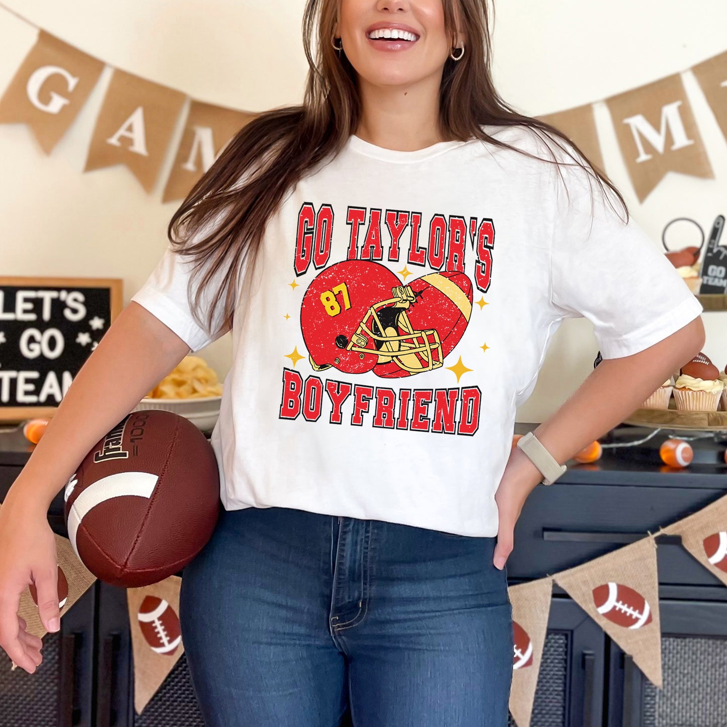 Go Taylor's Boyfriend Sparkle | Short Sleeve Graphic Tee