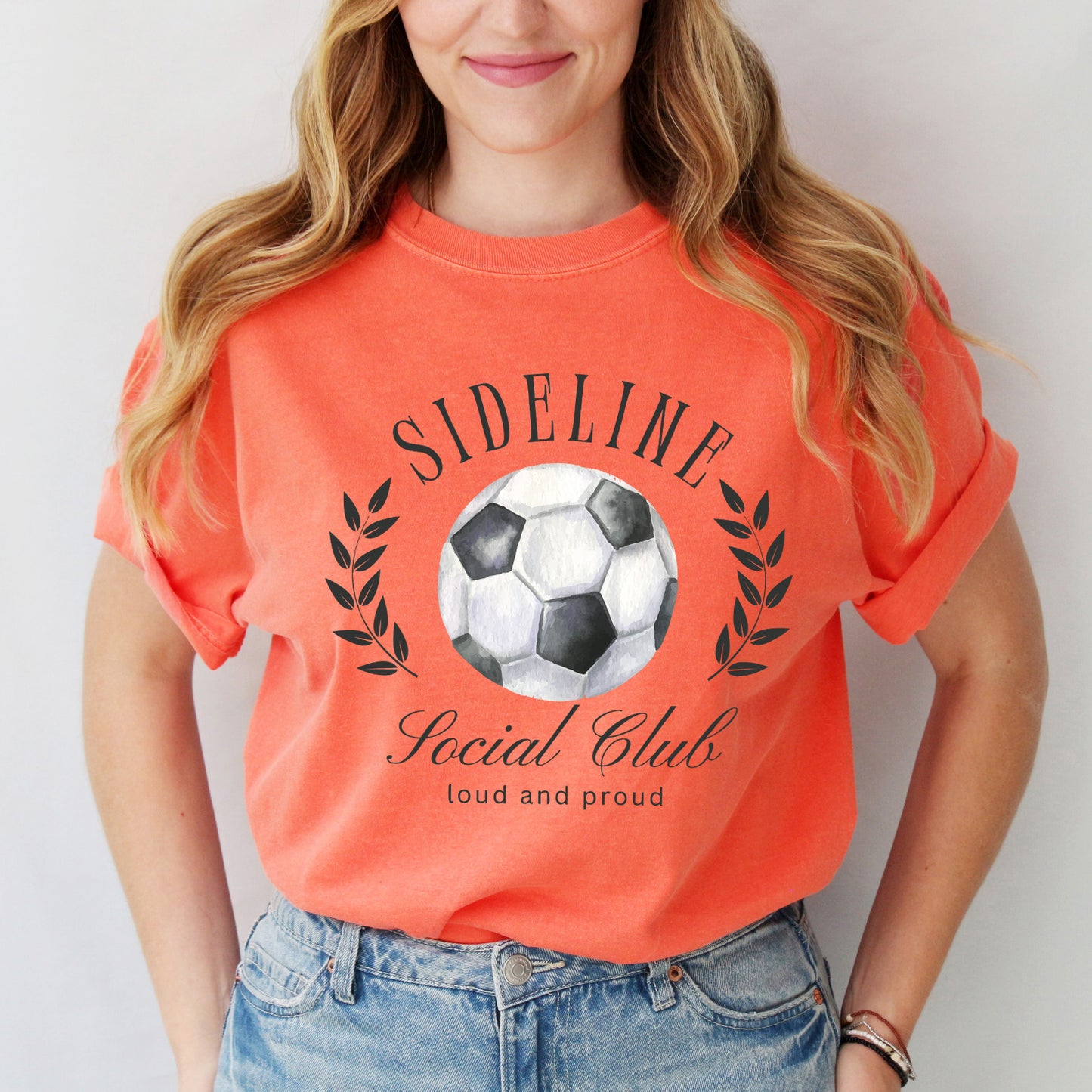 Sideline Social Club | Garment Dyed Short Sleeve Tee