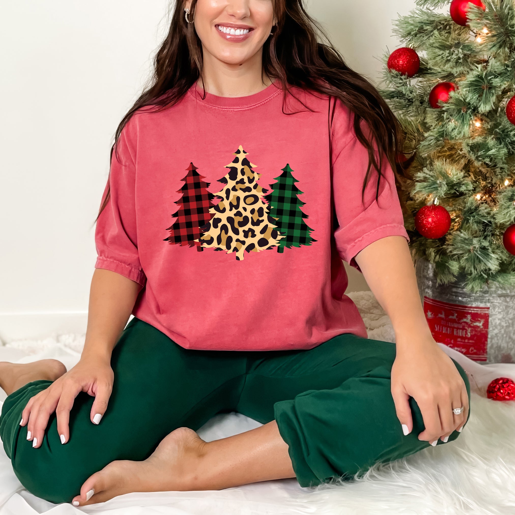 Christmas Trees | Garment Dyed Tee