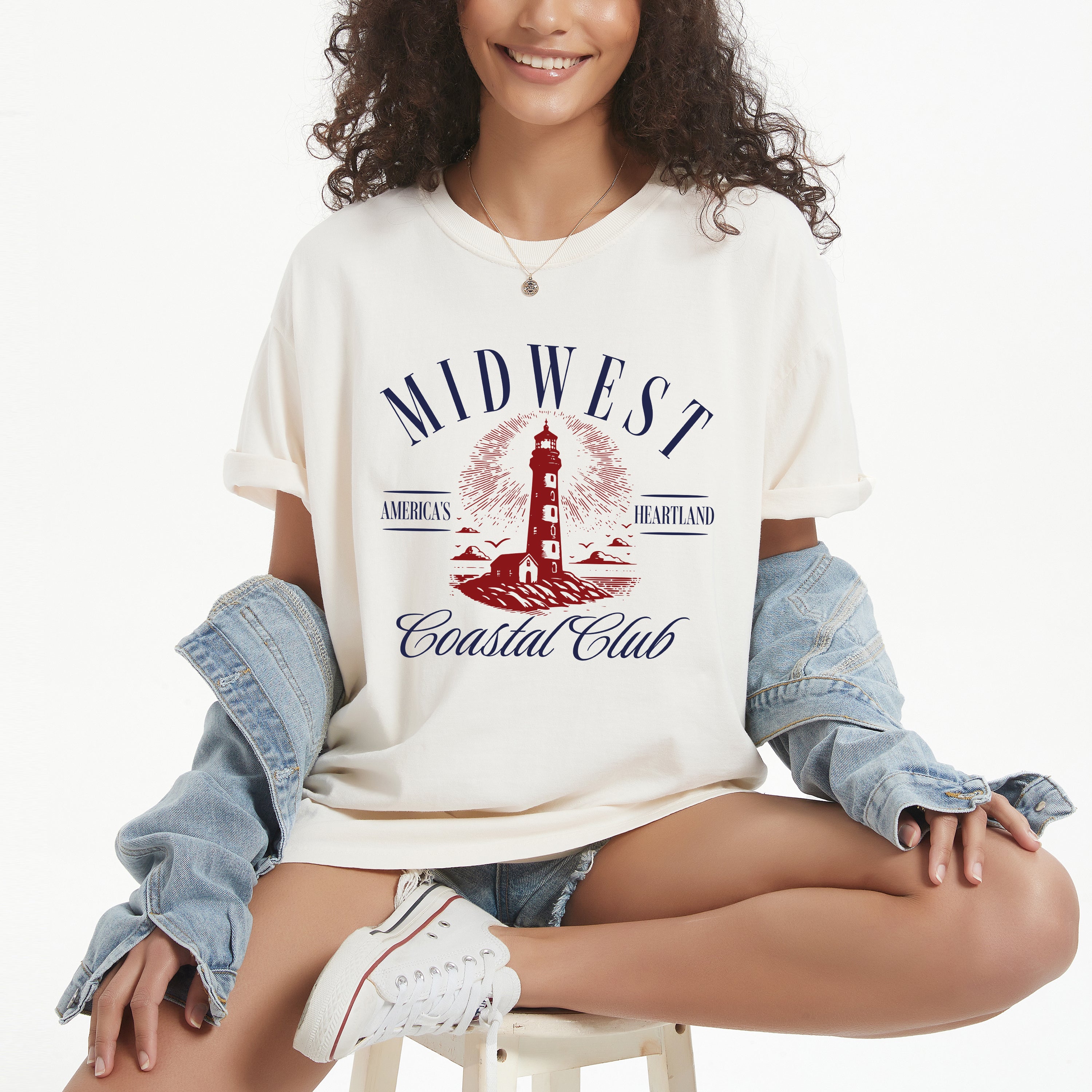Midwest Coastal Club | Garment Dyed Tee