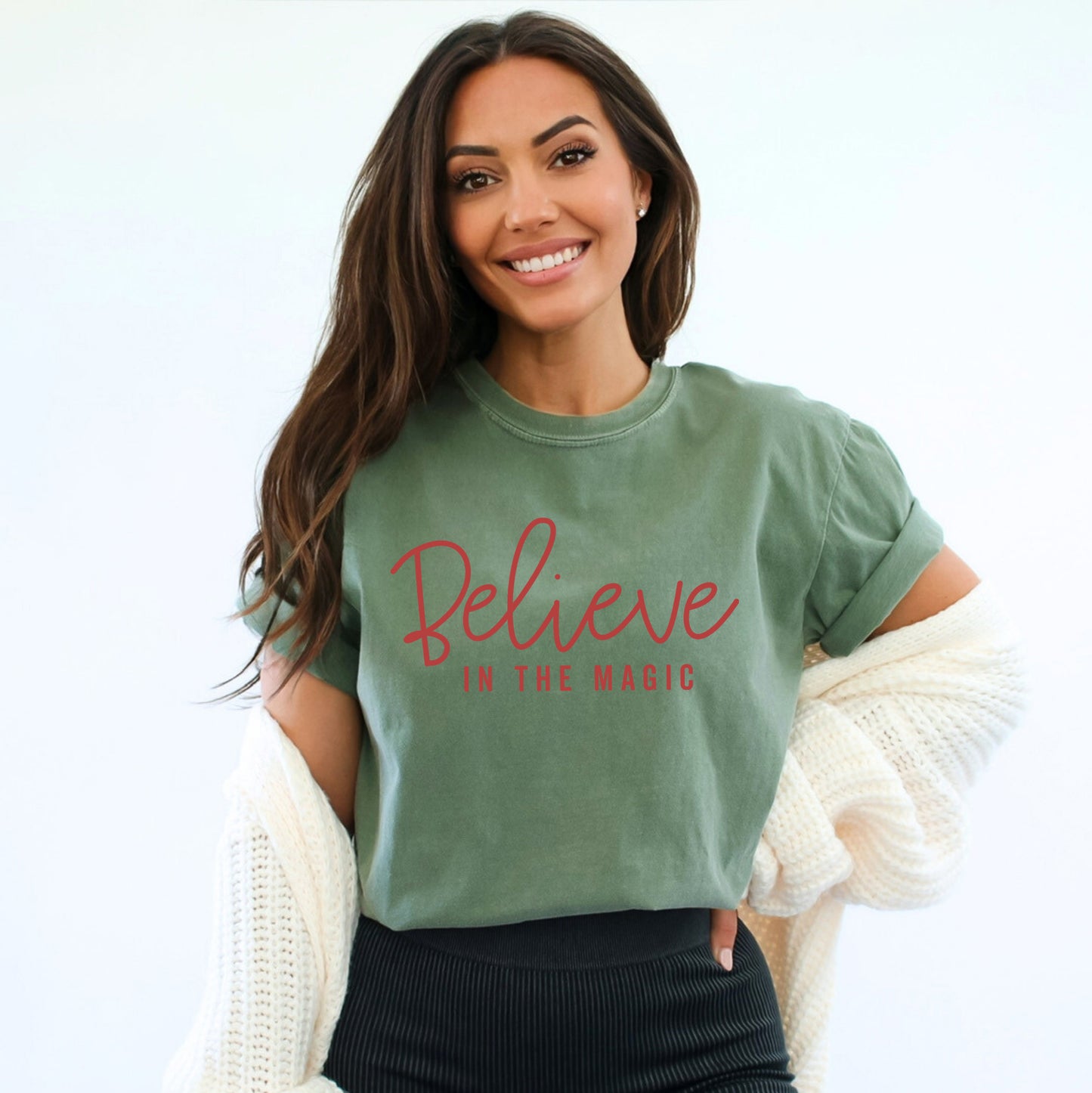 Believe In The Magic | Garment Dyed Tee