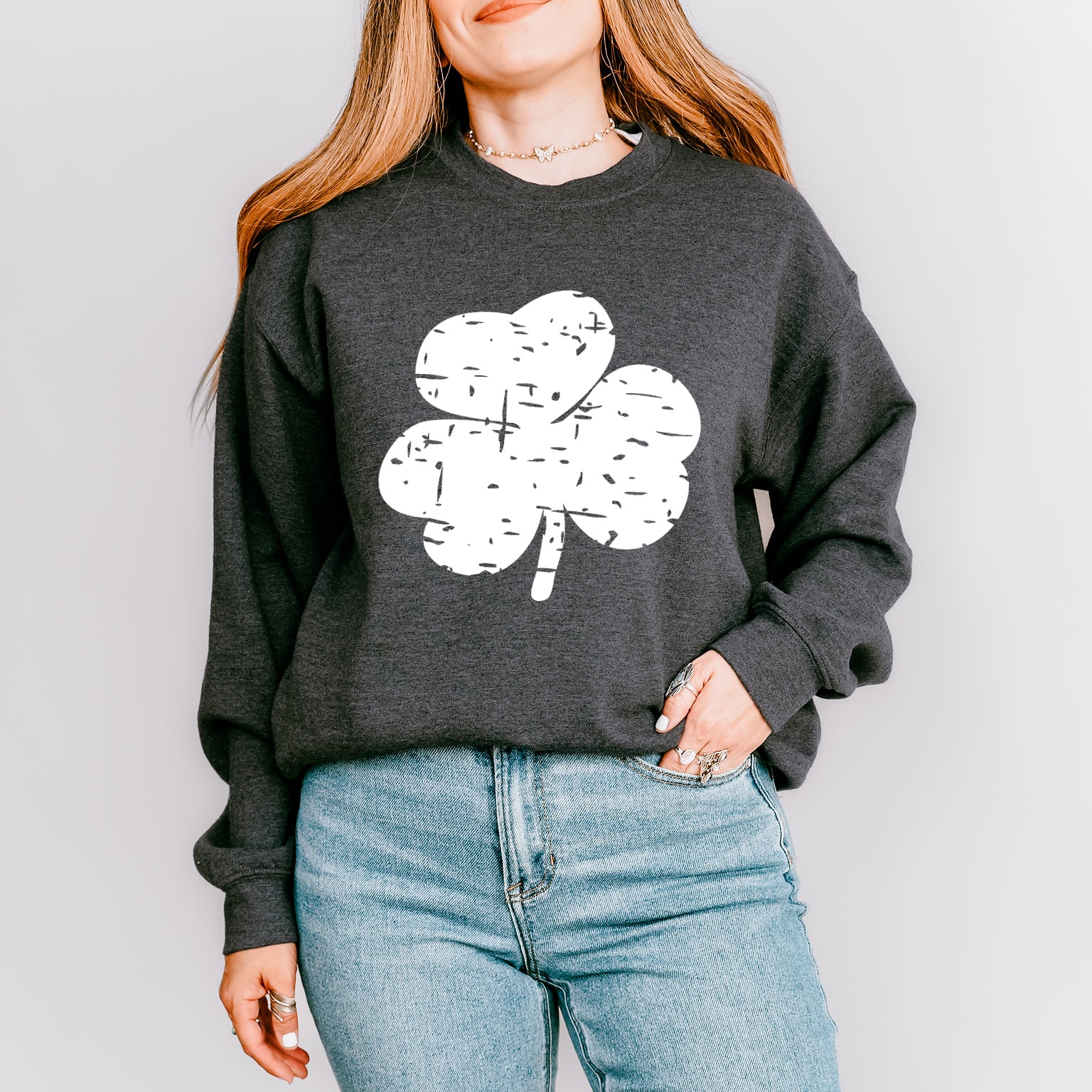 Grunge Clover | Sweatshirt