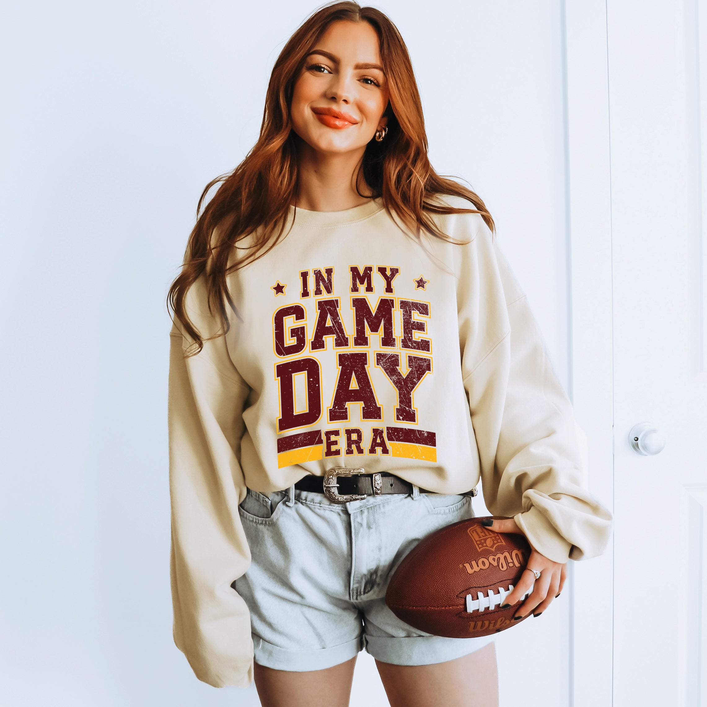 In My Game Day Era - Maroon | Sweatshirt