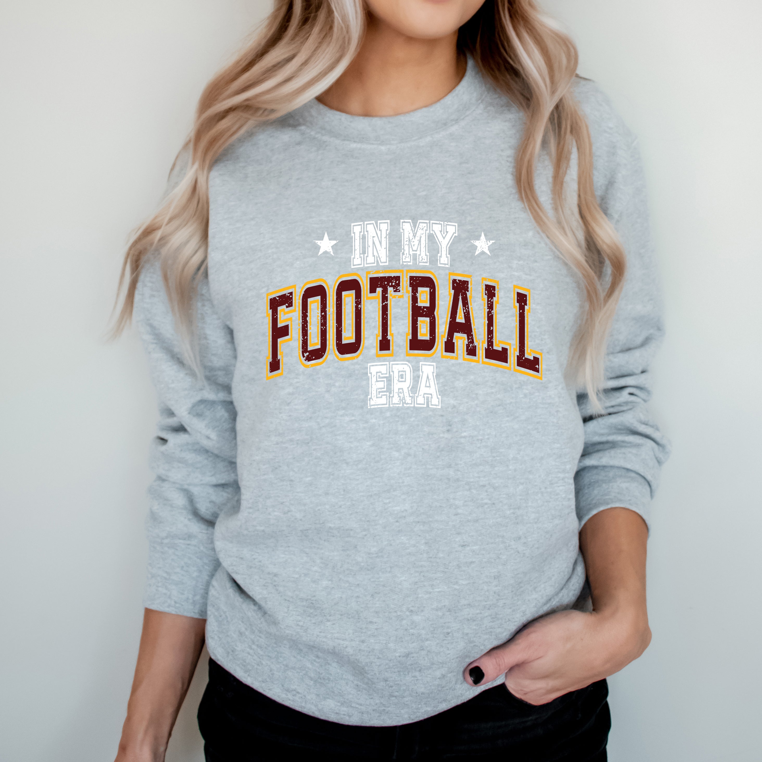 In My Football Era - Maroon | Sweatshirt