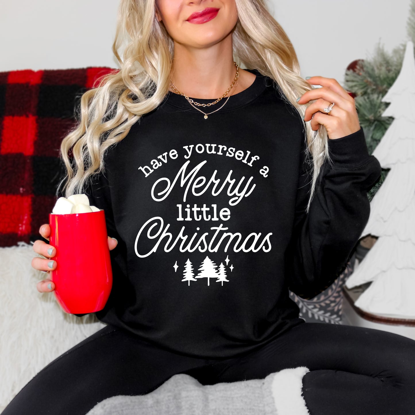 Merry Little Christmas Trees | Sweatshirt