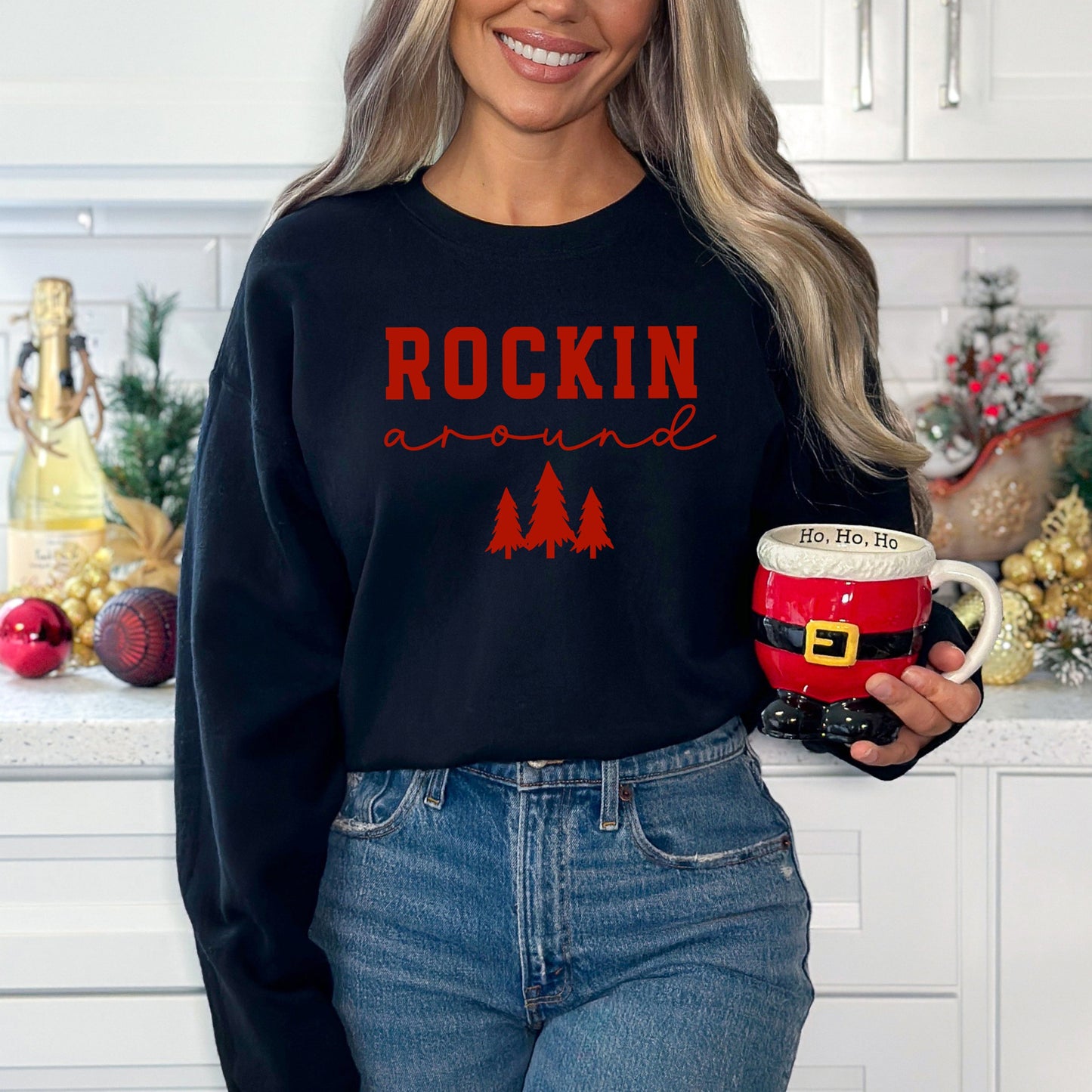 Clearance Rockin' Christmas Tree | Sweatshirt