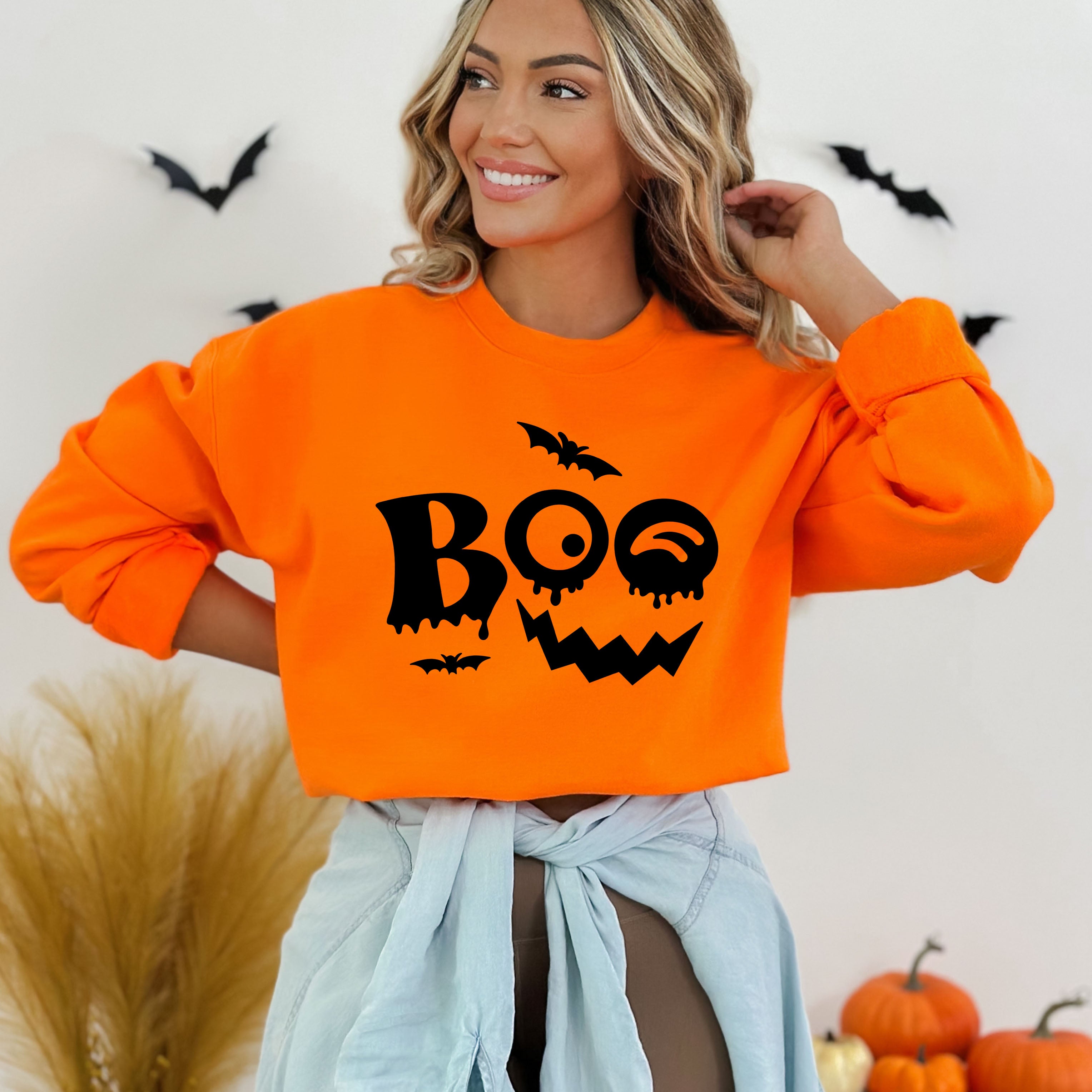 Boo Face | Sweatshirt