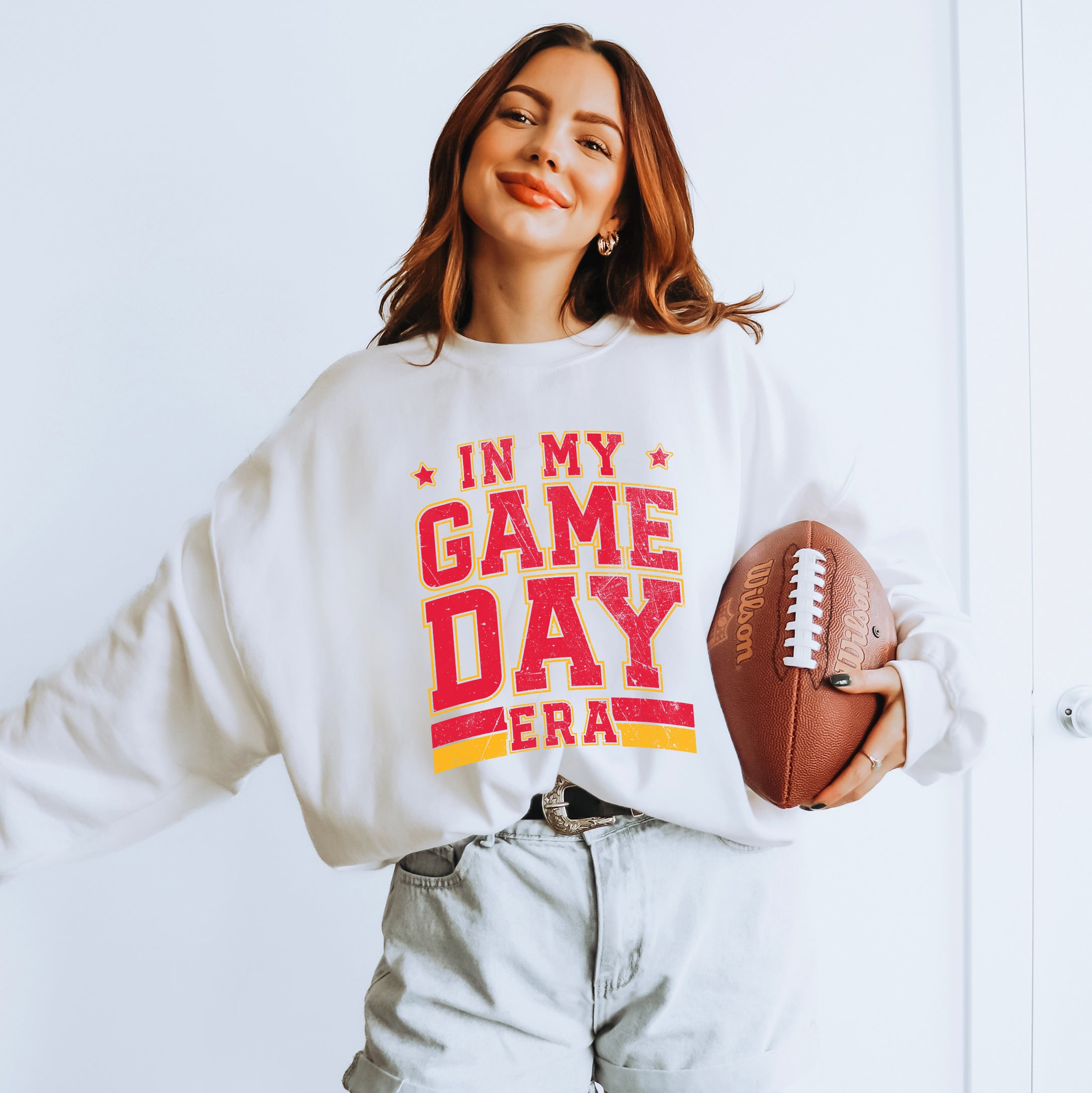 In My Game Day Era - Red | Sweatshirt