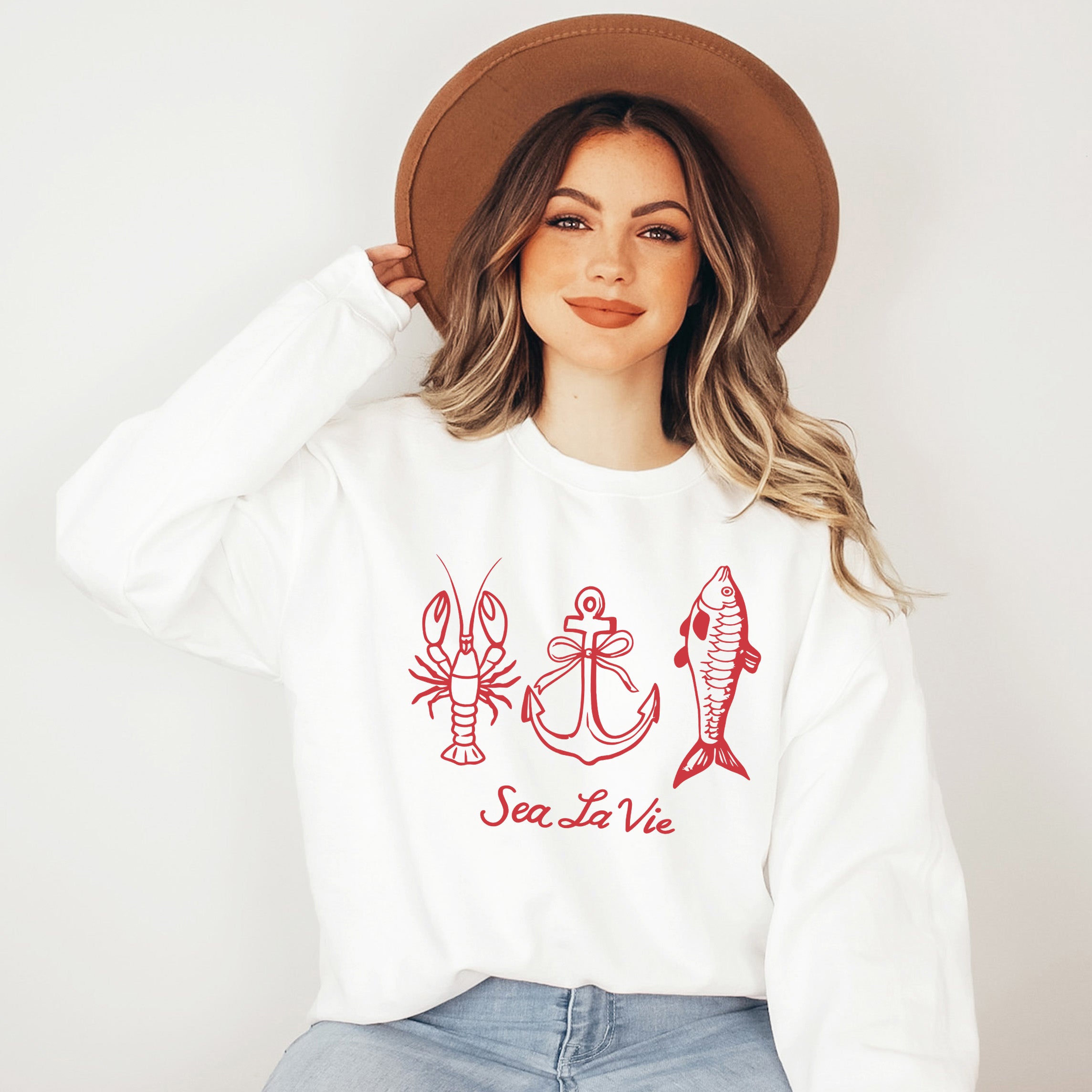 Sea La Vie 3 Across | Sweatshirt