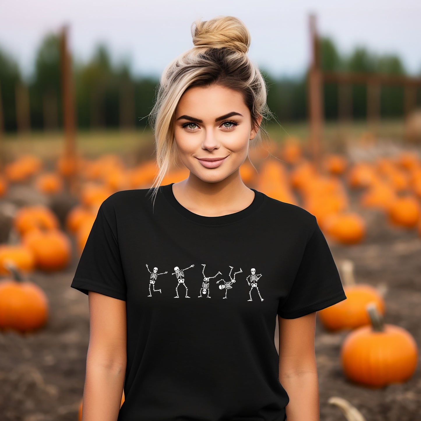 Dancing Skeleton | Short Sleeve Graphic Tee