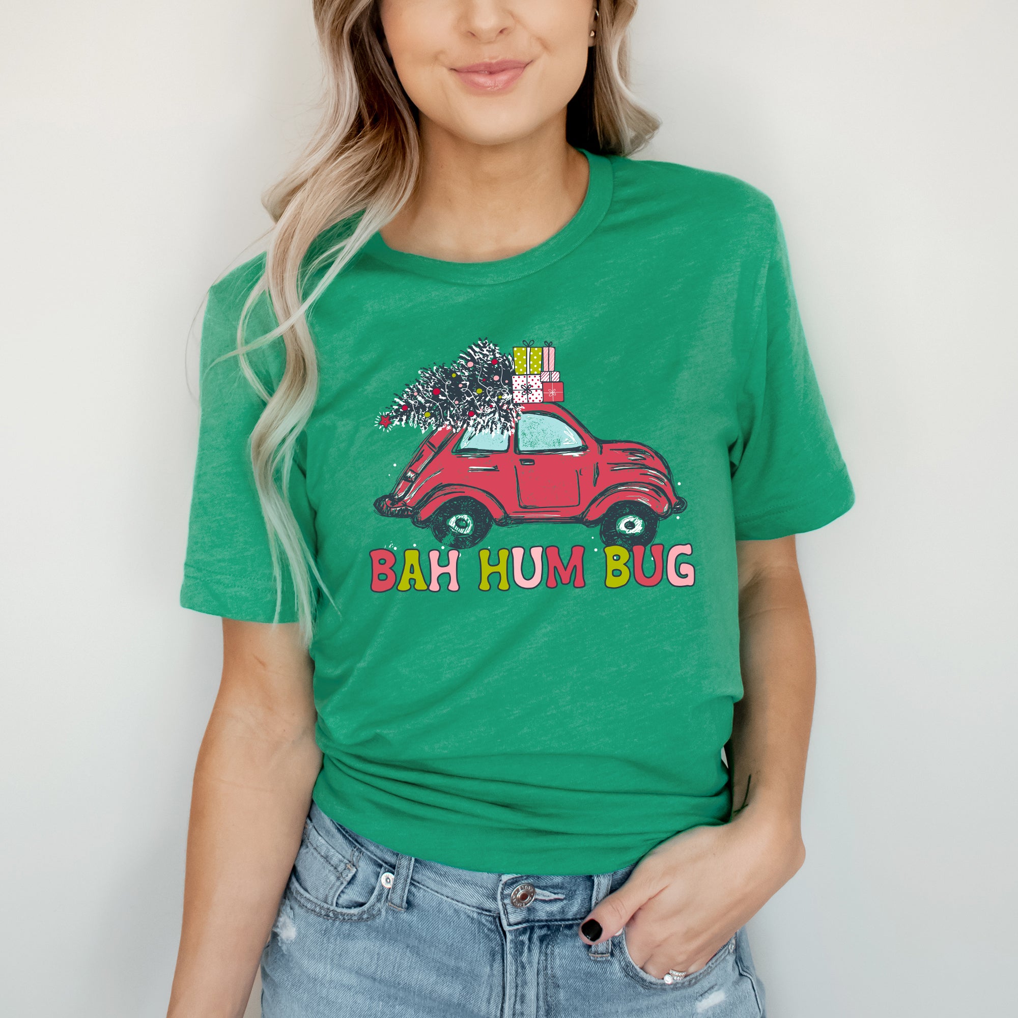 Bah Hum Bug Car | Short Sleeve Crew Neck
