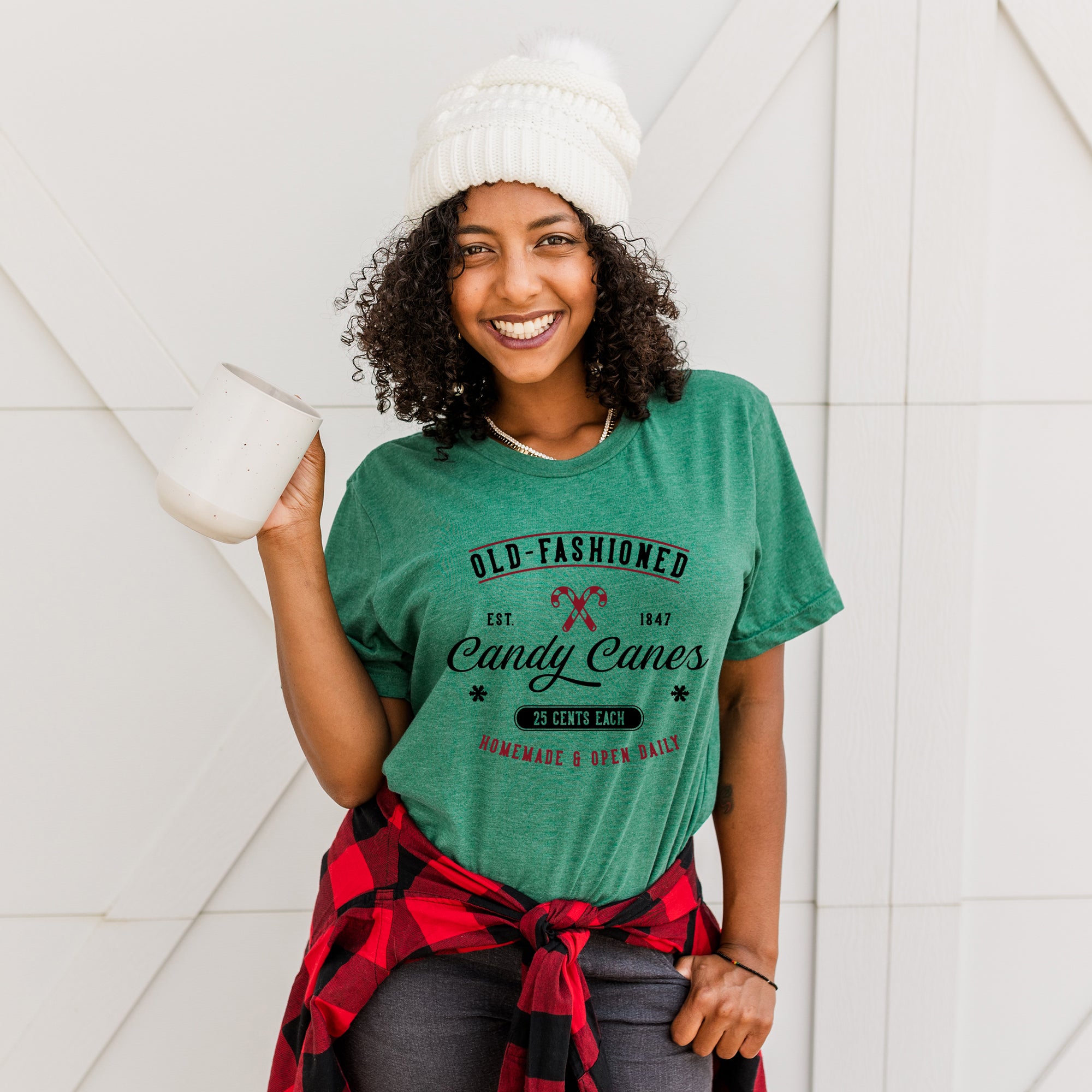 Old-Fashioned Candy Canes | Short Sleeve Graphic Tee
