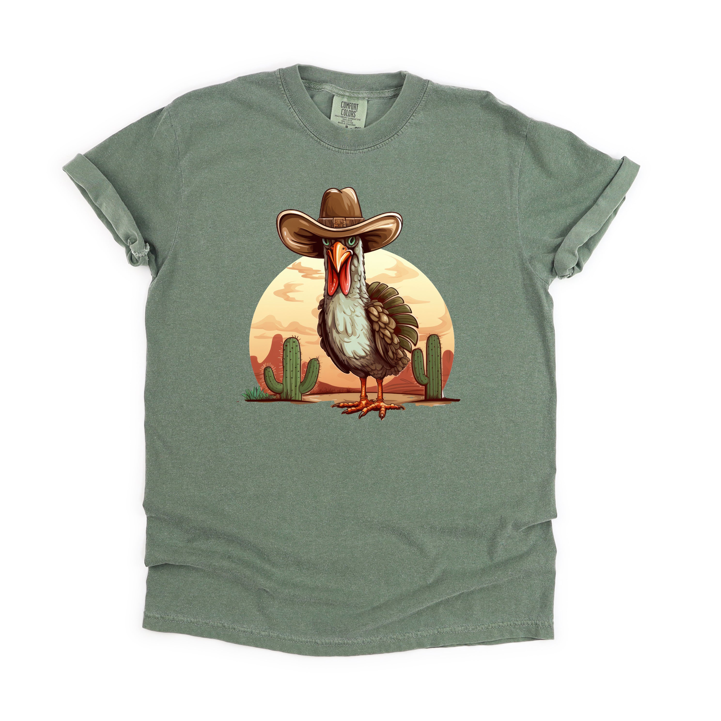 Turkey Bird Western | Garment Dyed Tee