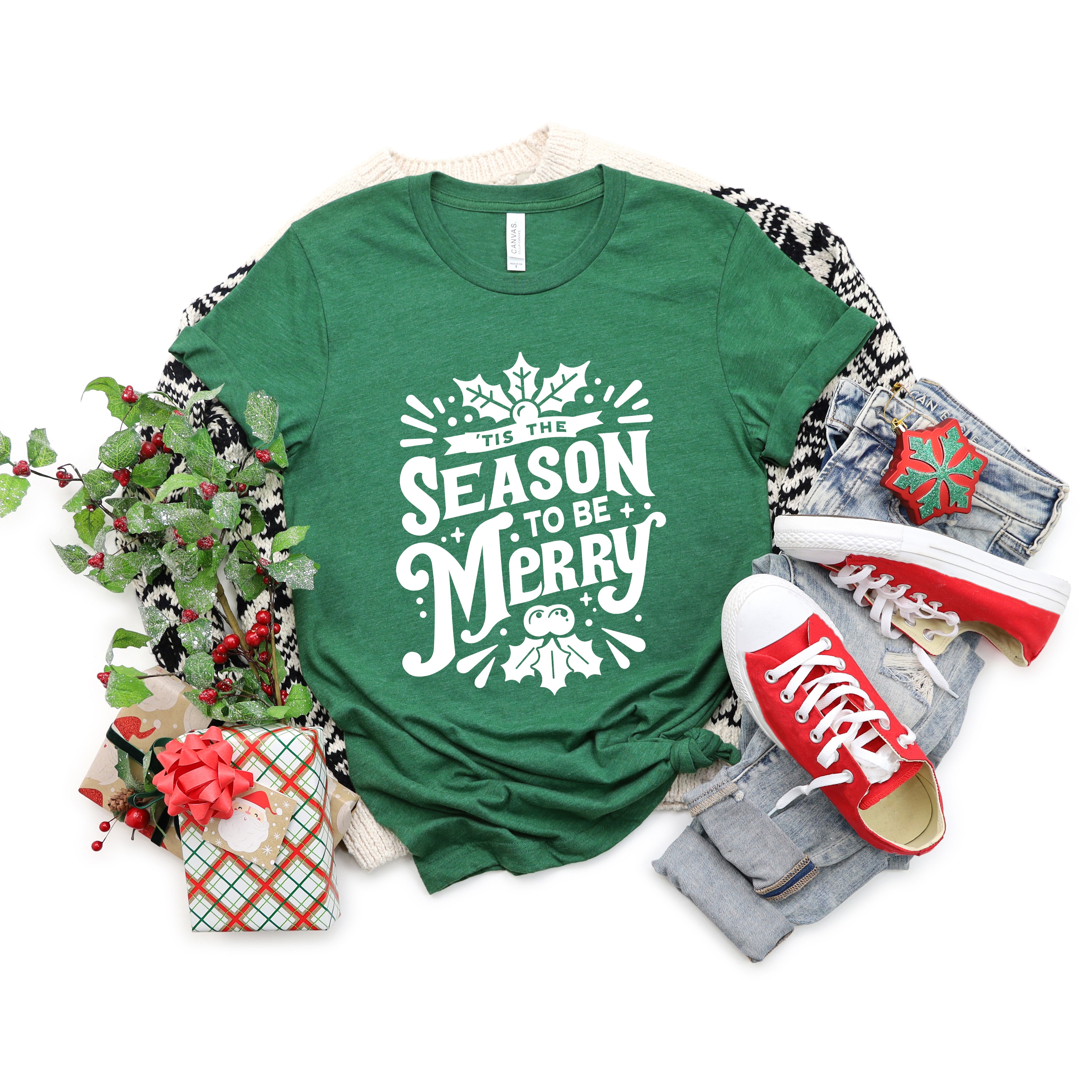 Season To Be Merry | Short Sleeve Crew Neck