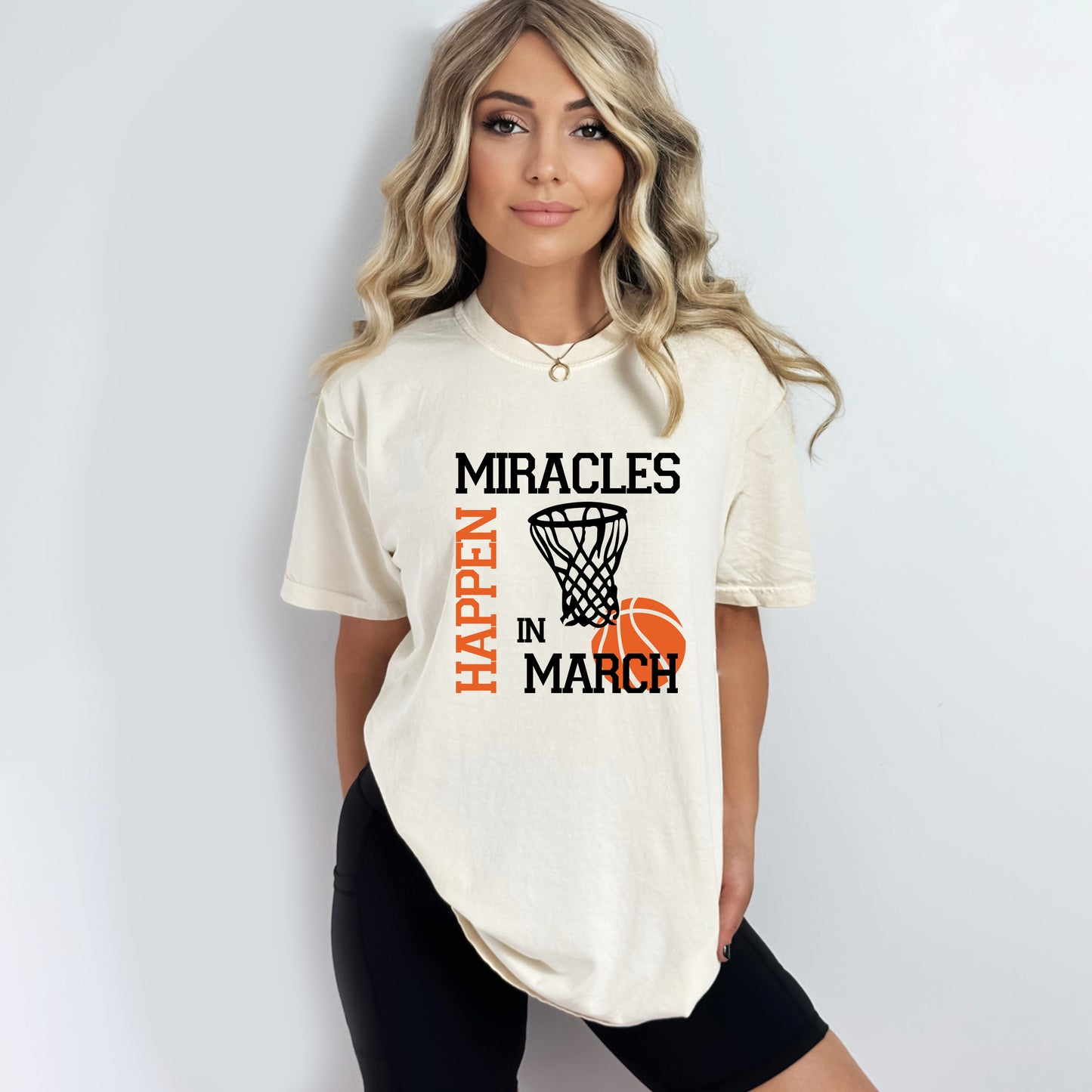 Miracles In March | Garment Dyed Short Sleeve Tee