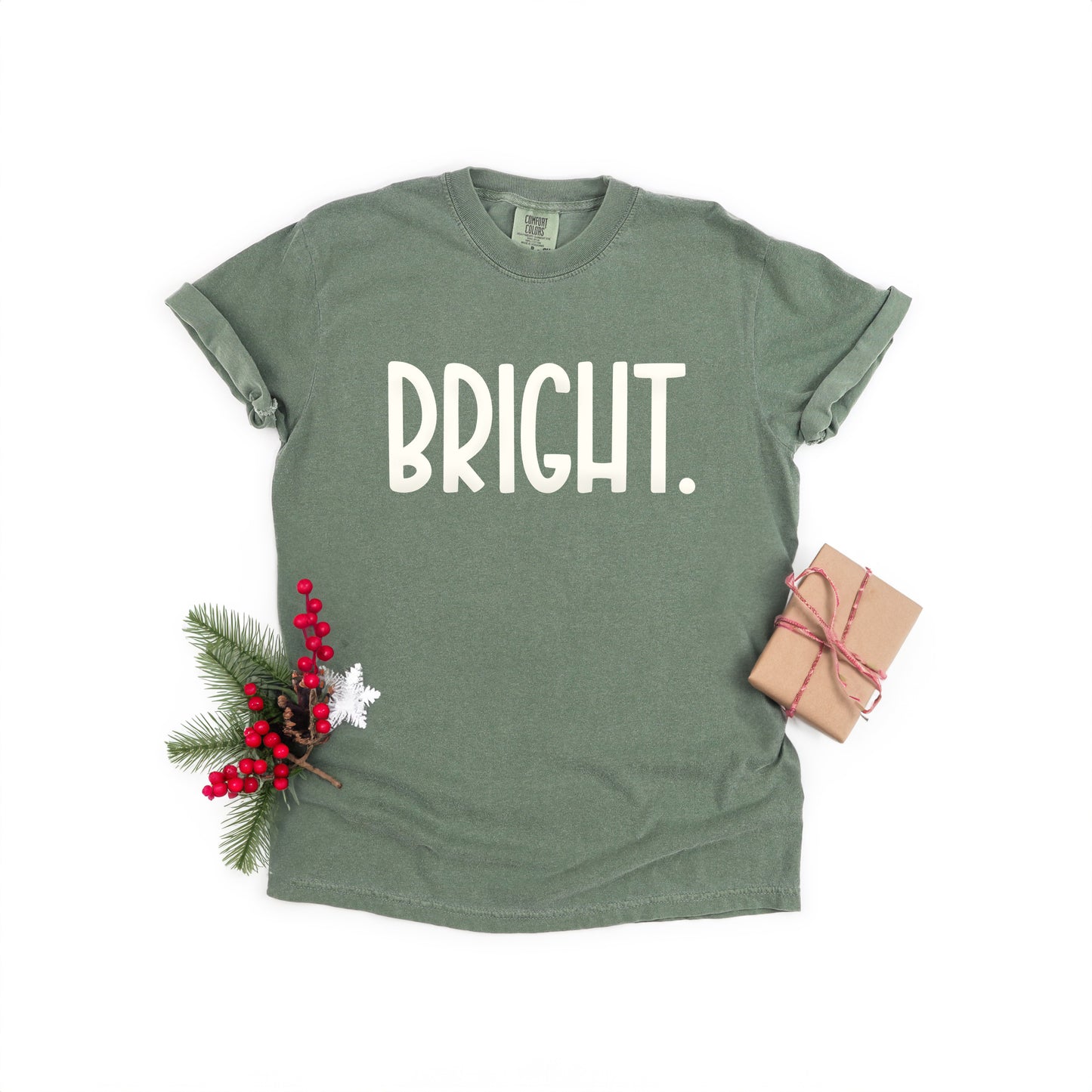 Bright Bold Puff Print | Garment Dyed Tee