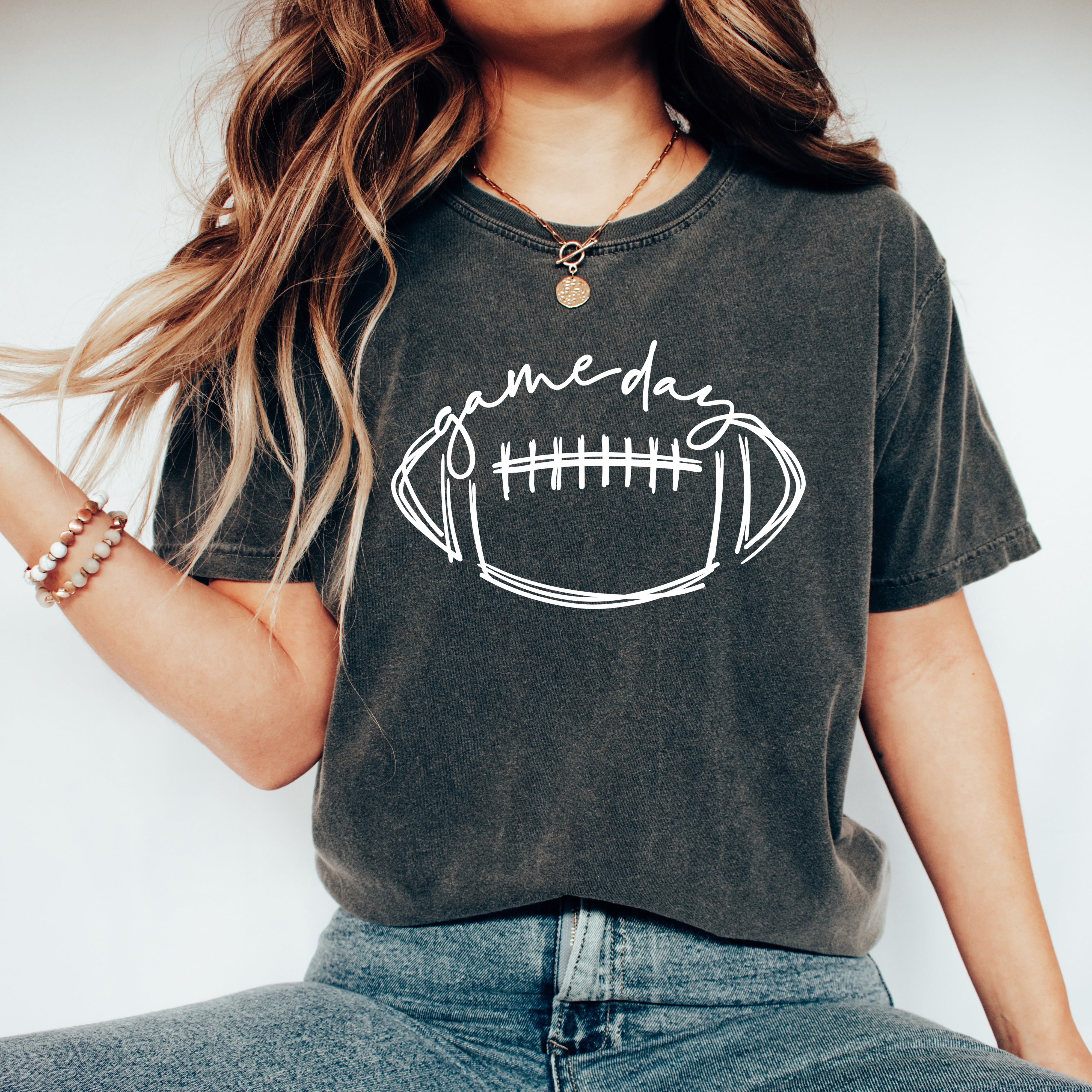 Football Game Day | Garment Dyed Tee