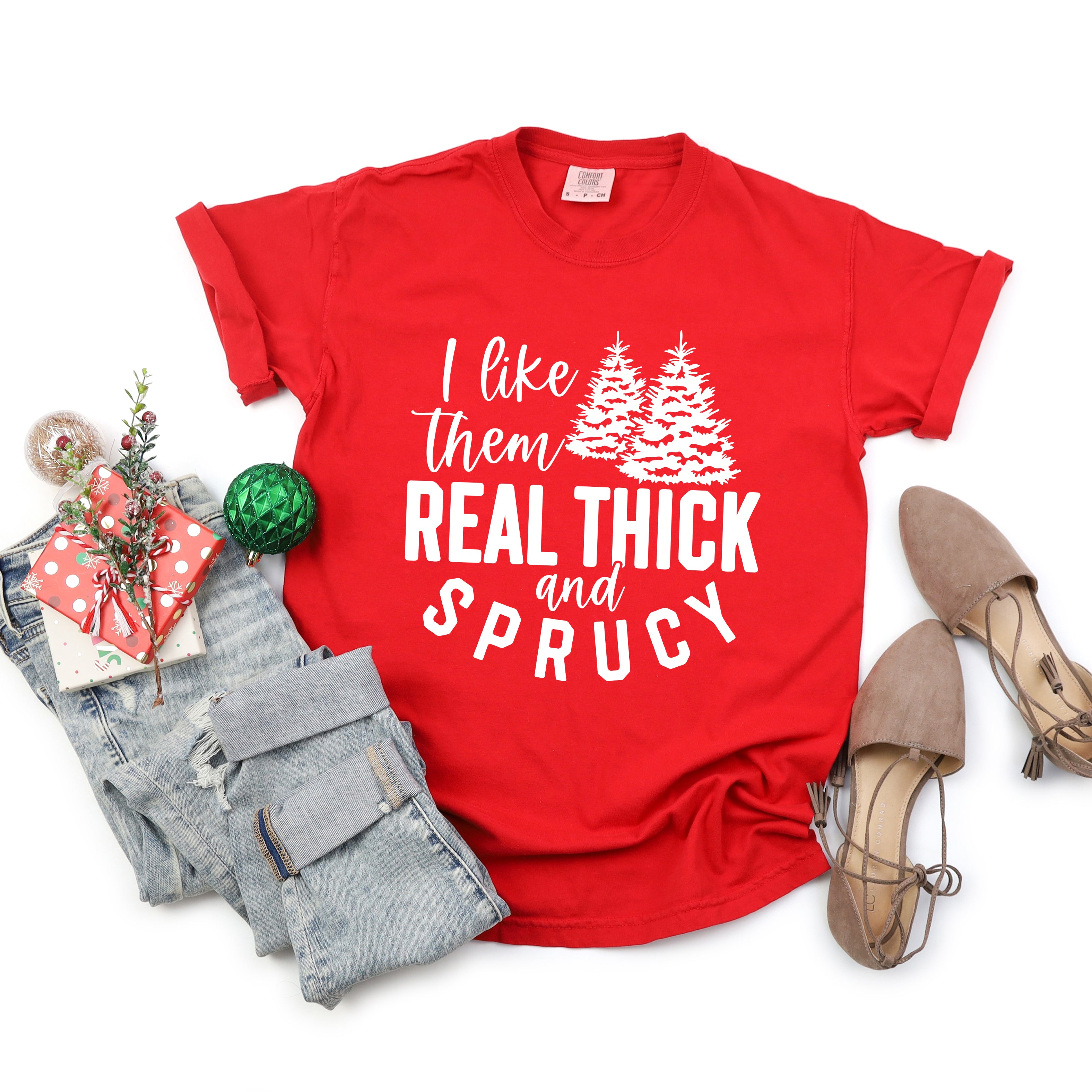 Real Thick And Sprucy | Garment Dyed Tee