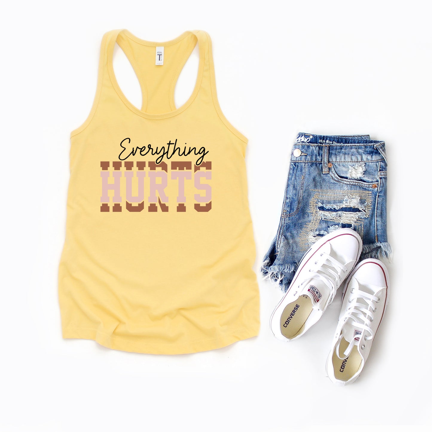 Everything Hurts | Racerback Tank