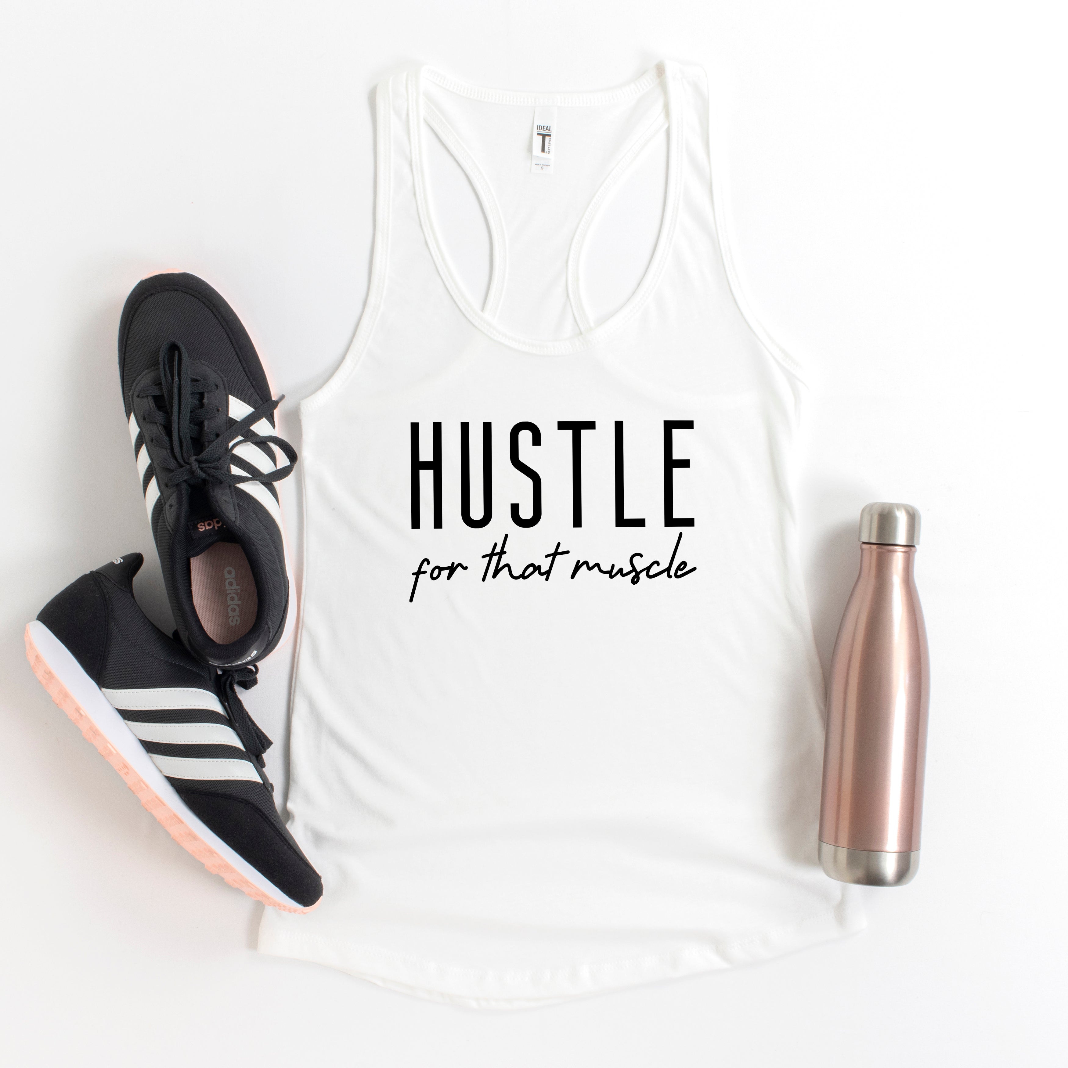 Hustle For That Muscle | Racerback Tank