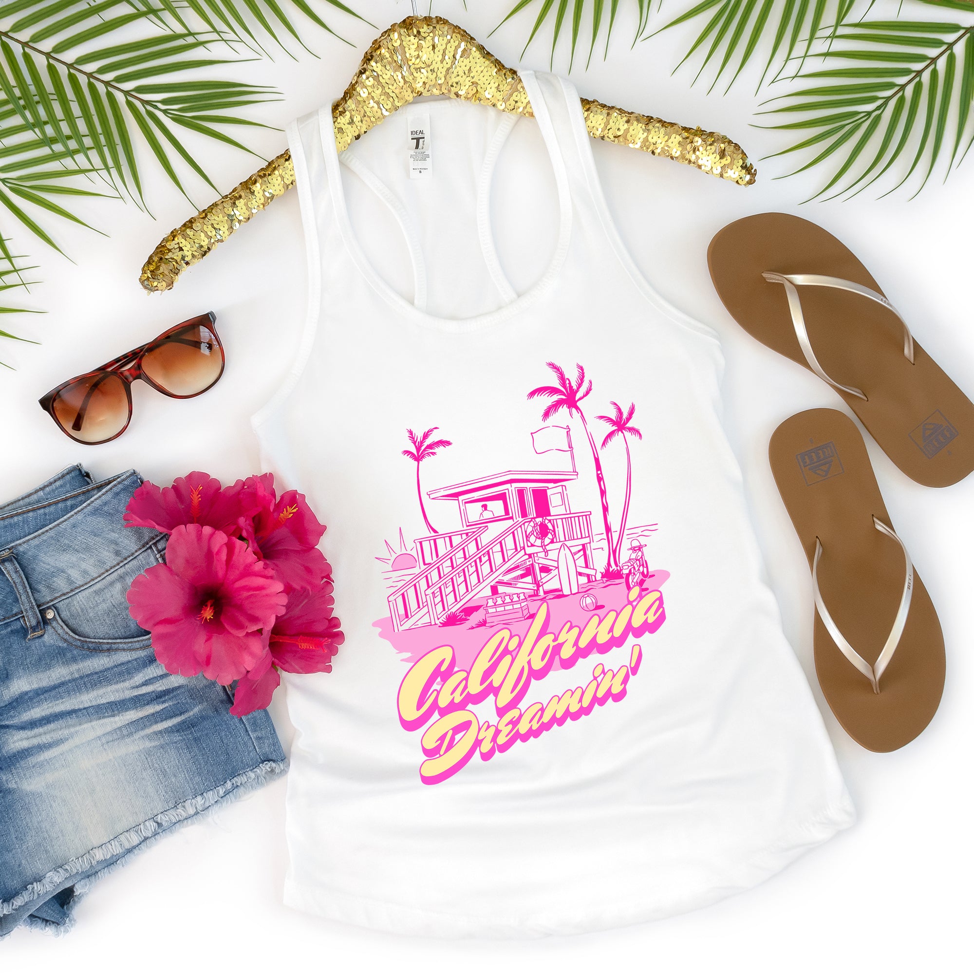 California Dreamin'| Racerback Tank