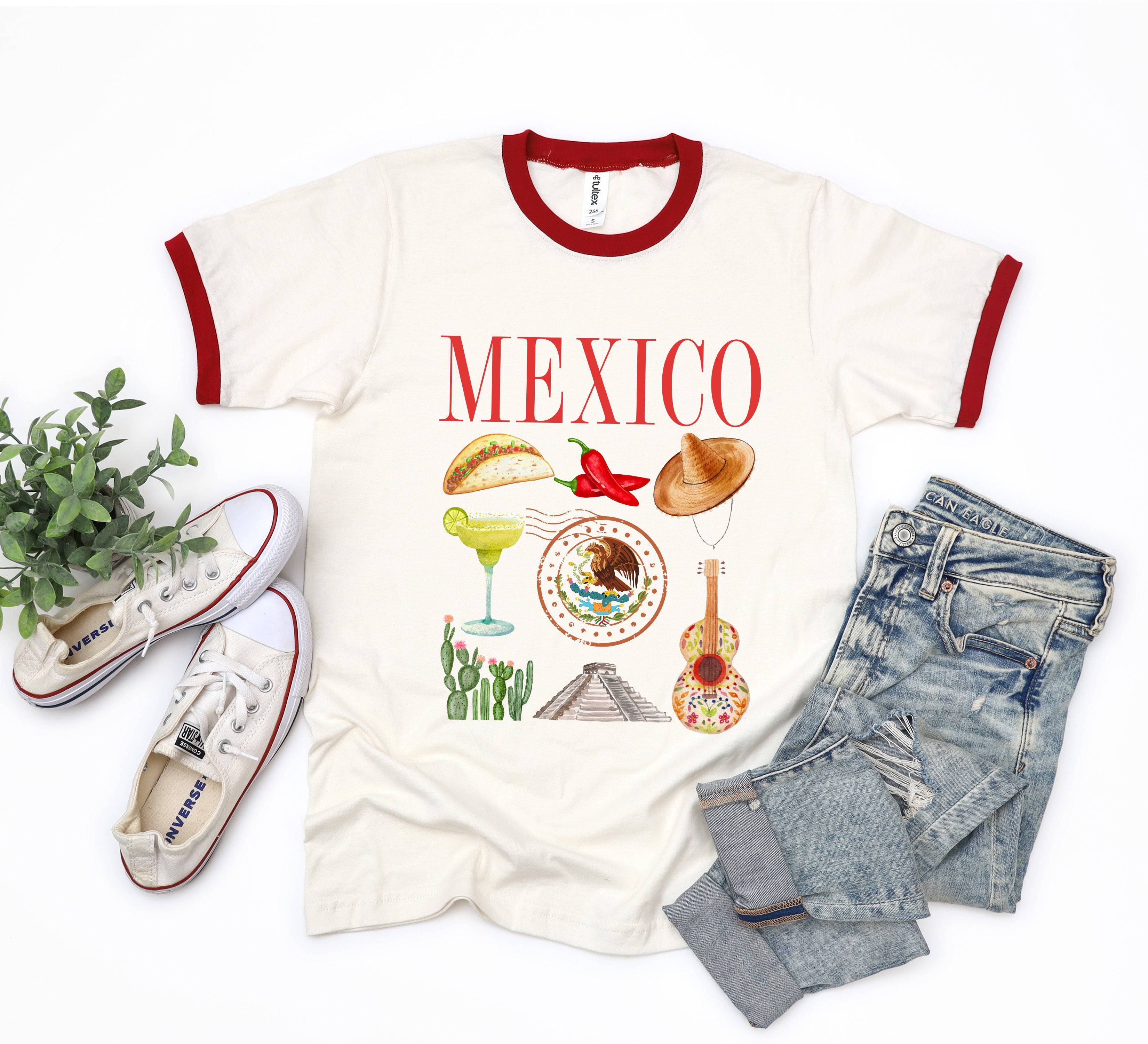 Mexico Travel Collage | Ringer Tee