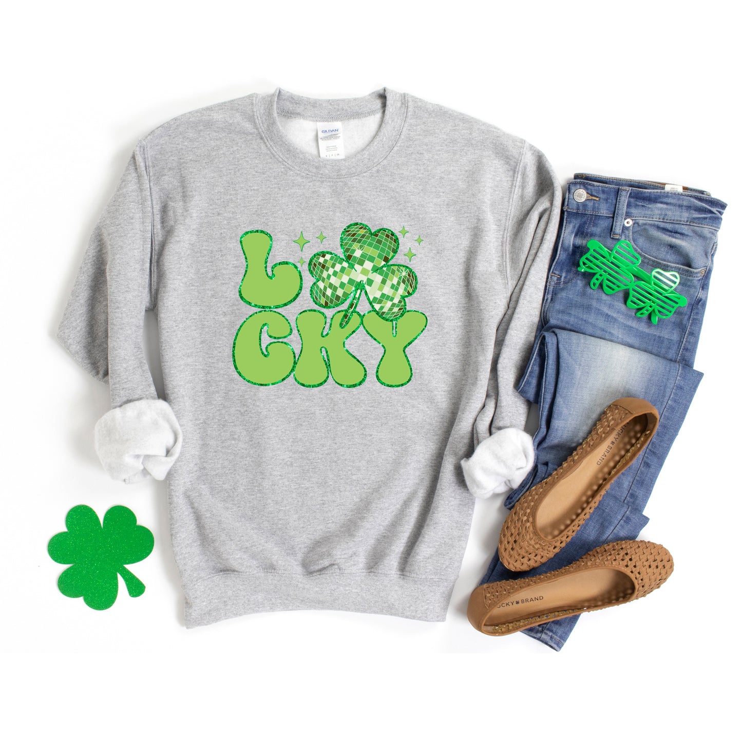 Lucky Shamrock Disco | Sweatshirt